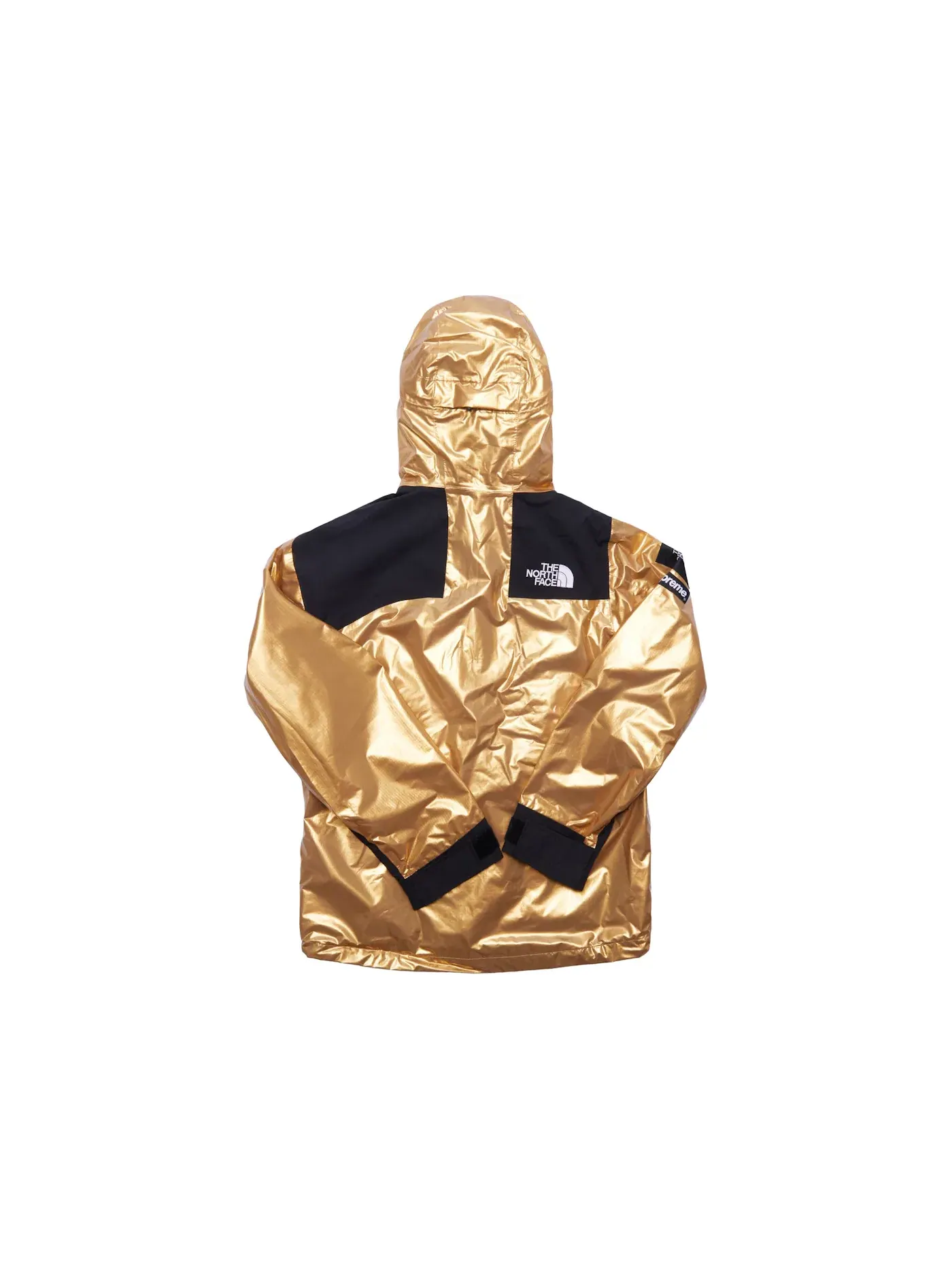 Мужская куртка-парка с принтом Metallic Mountain Supreme, The North Face — изображение 2 из 2, золото