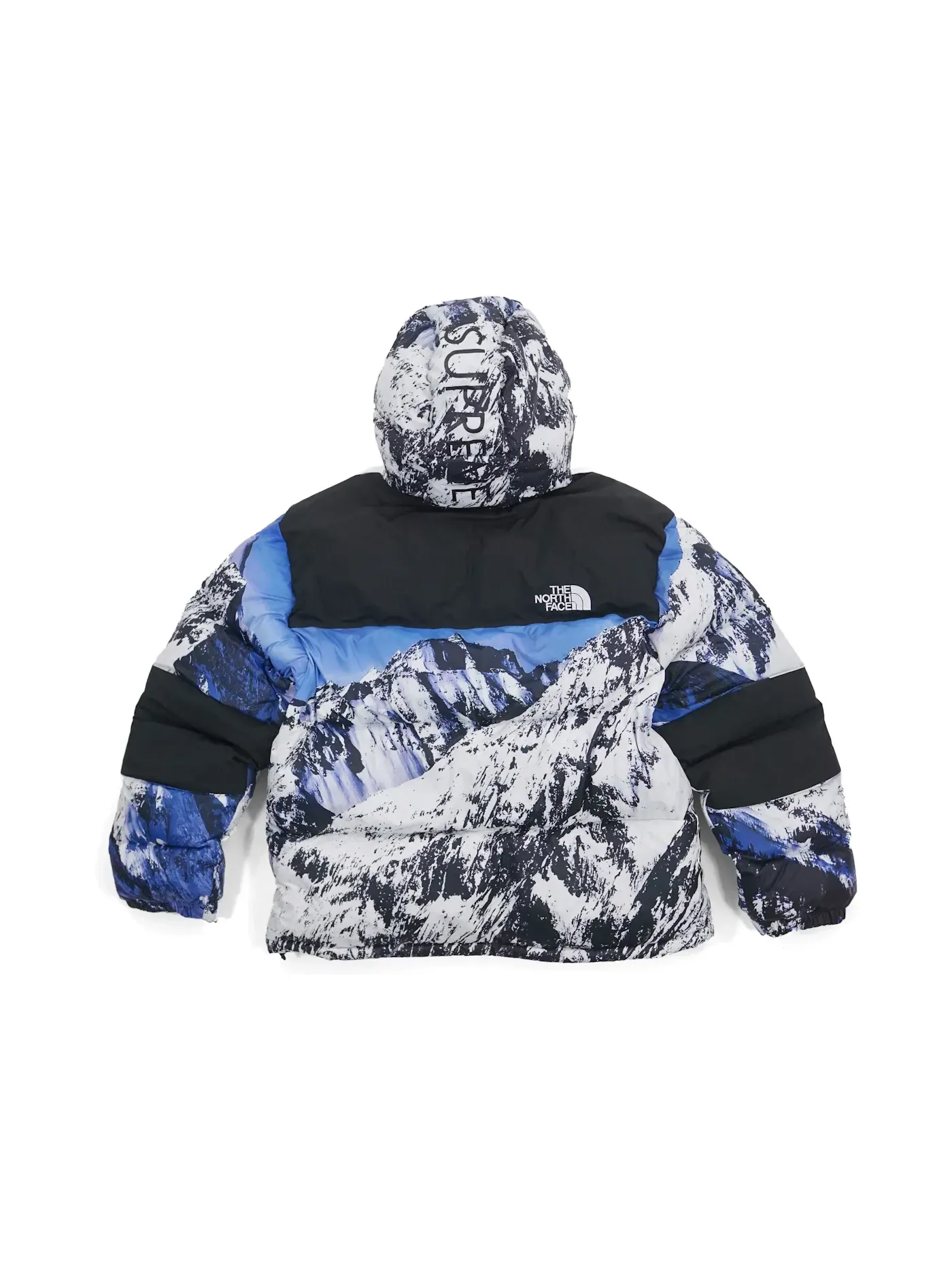 Мужская куртка с принтом Mountain Baltoro Supreme — изображение 3 из 4, синий/белый