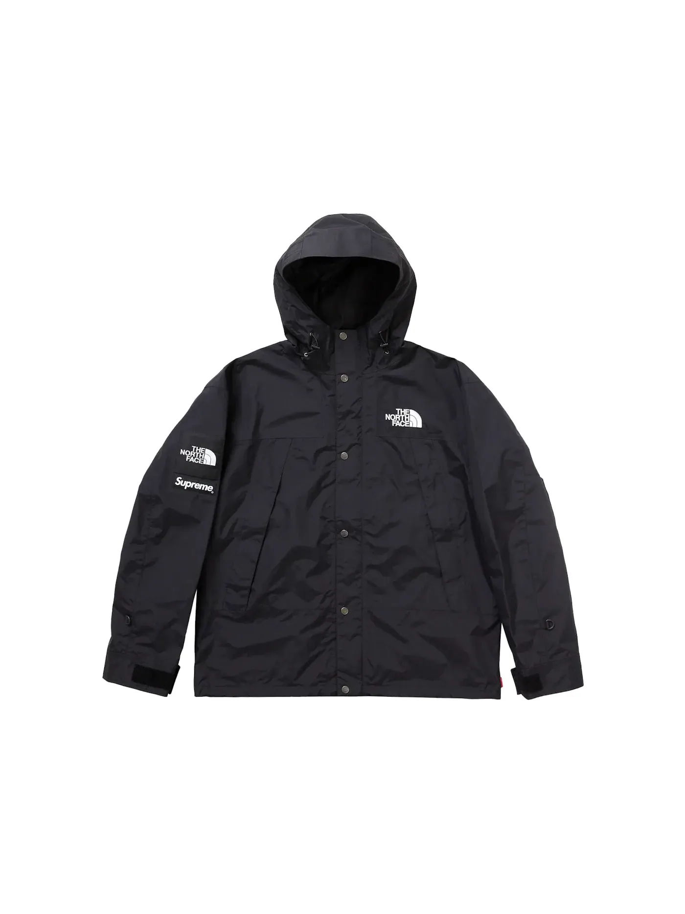 Мужская куртка с принтом Mountain Jacket Supreme, The North Face — изображение 3 из 3, черный