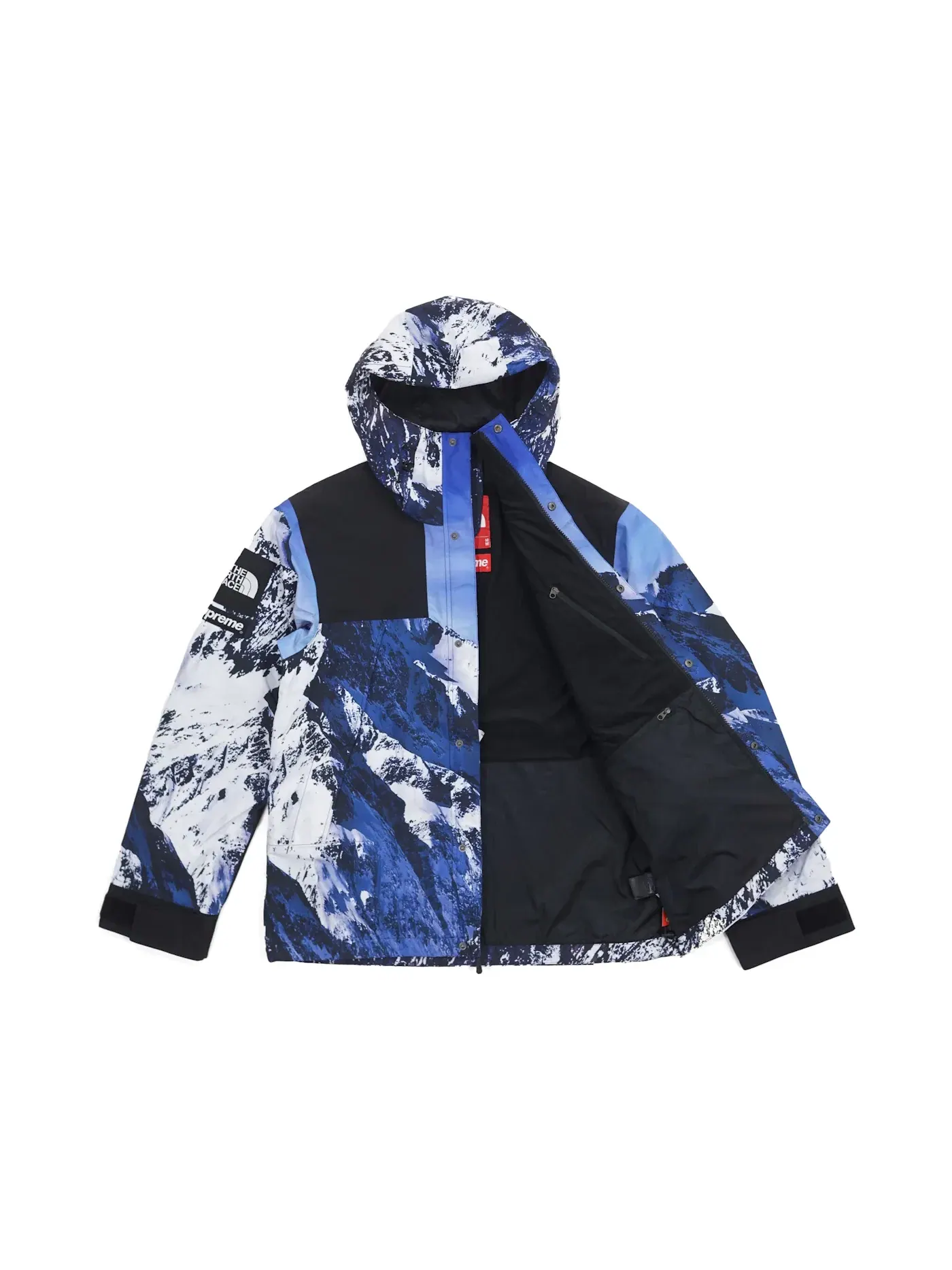 Мужская куртка с принтом Parka Supreme — изображение 2 из 3, синий/белый
