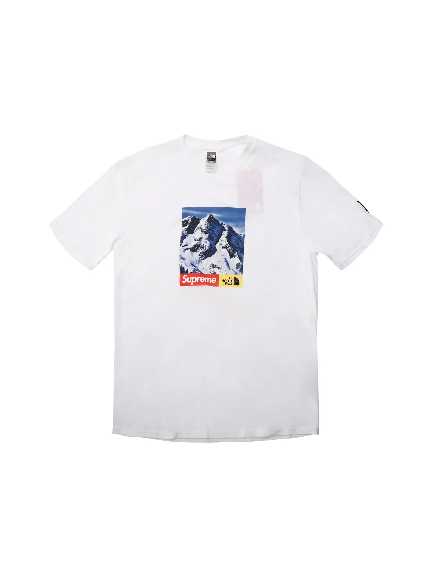 Мужская футболка с принтом Supreme Tee Supreme — изображение 1 из 1, белый