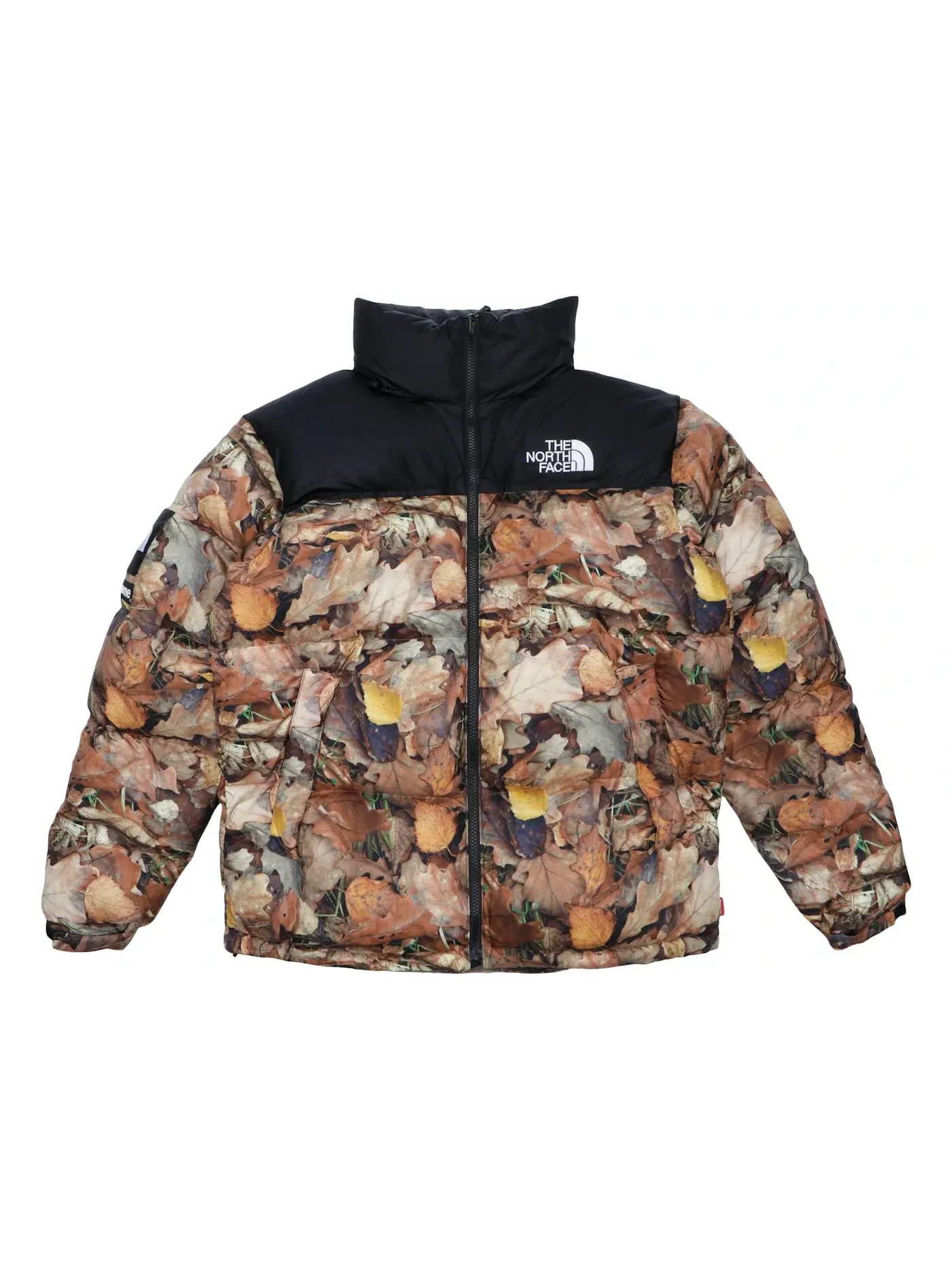 Мужская куртка с принтом Nuptse Supreme, The North Face, Leaves — изображение 1 из 1