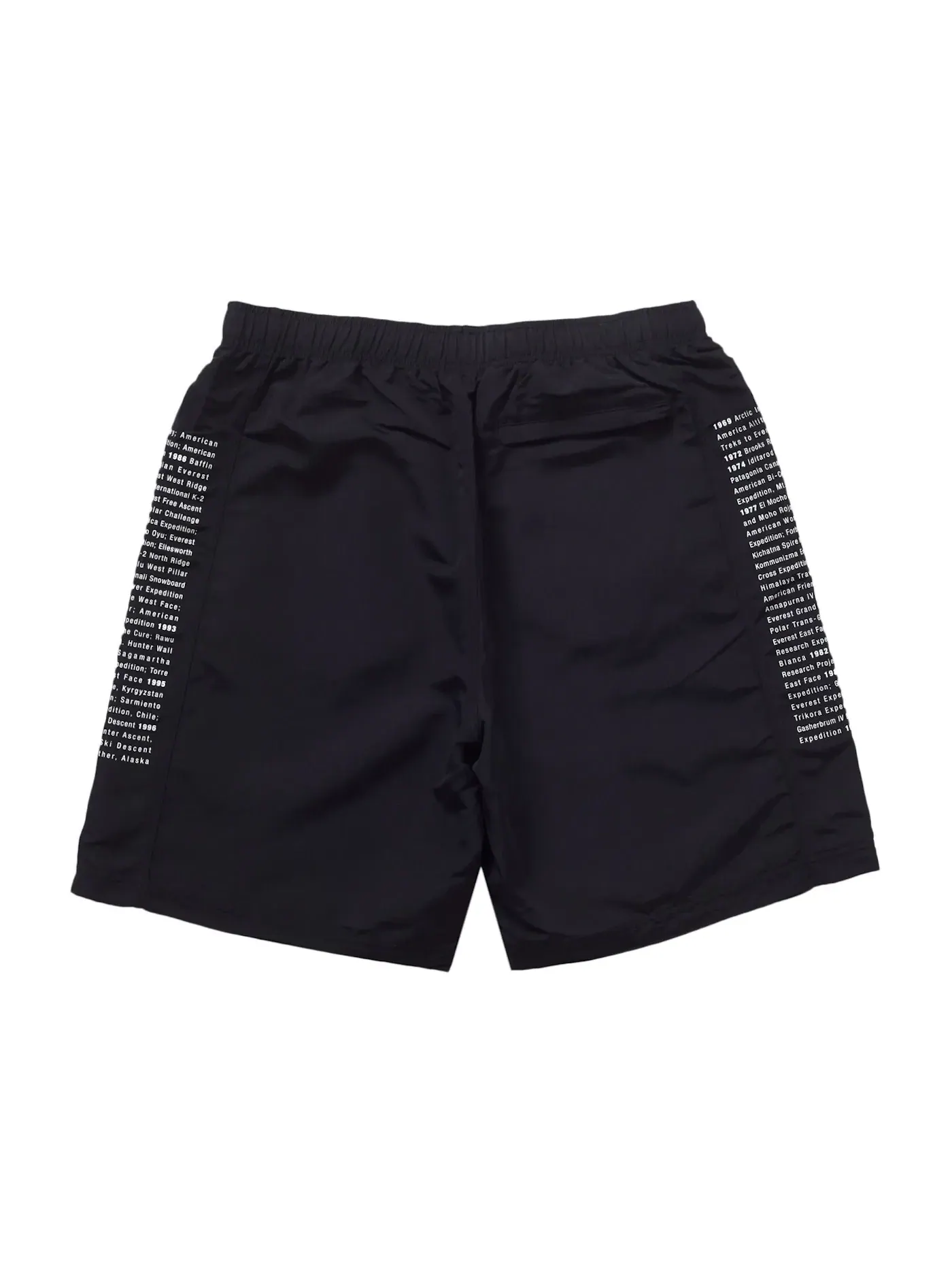 Мужские шорты из нейлона с принтом Supreme The North Face Short — изображение 3 из 3, черный