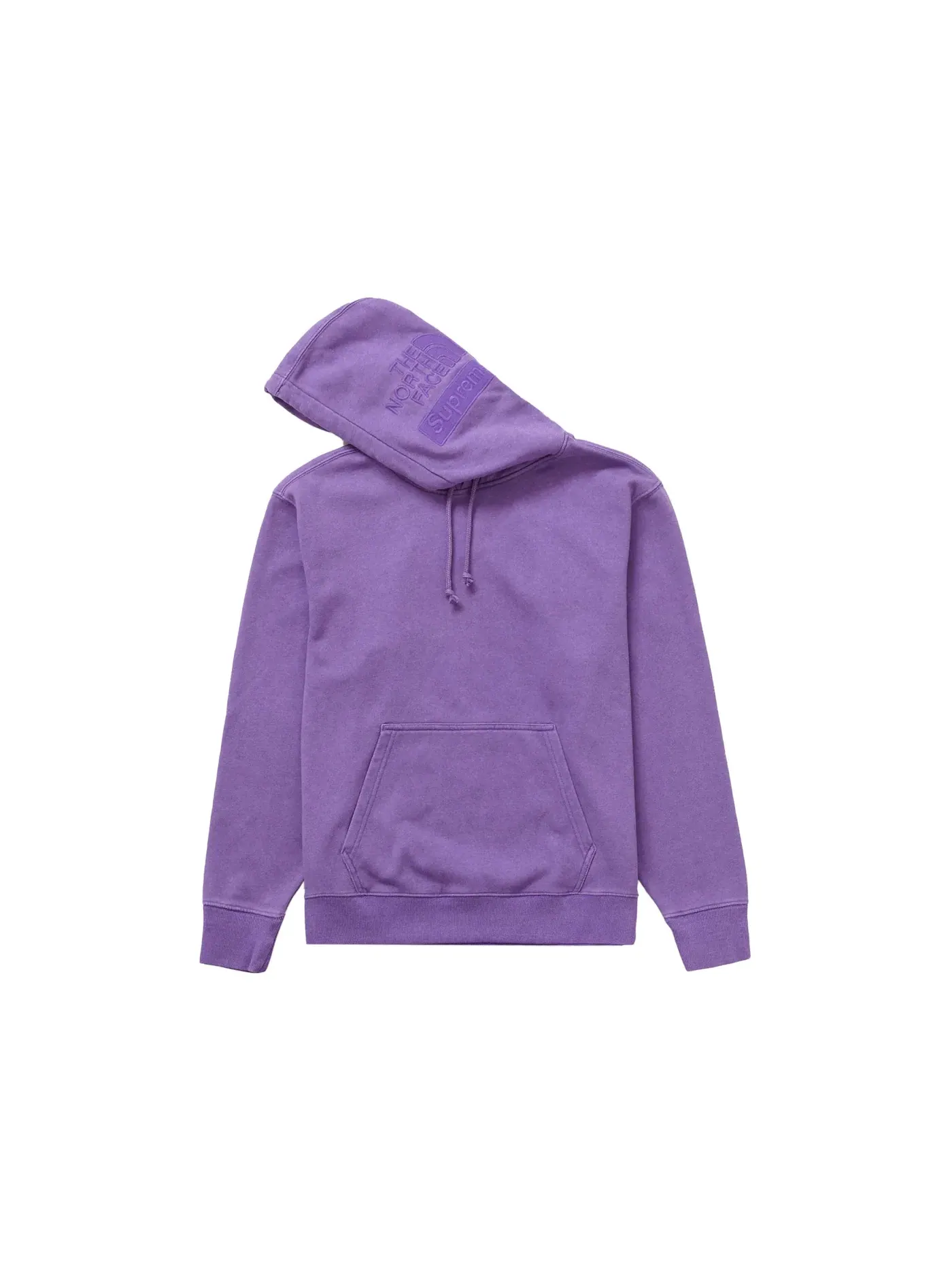 Мужской худи с принтом Pigment Printed Hooded Sweatshirt Supreme — изображение 1 из 1, фиолетовый