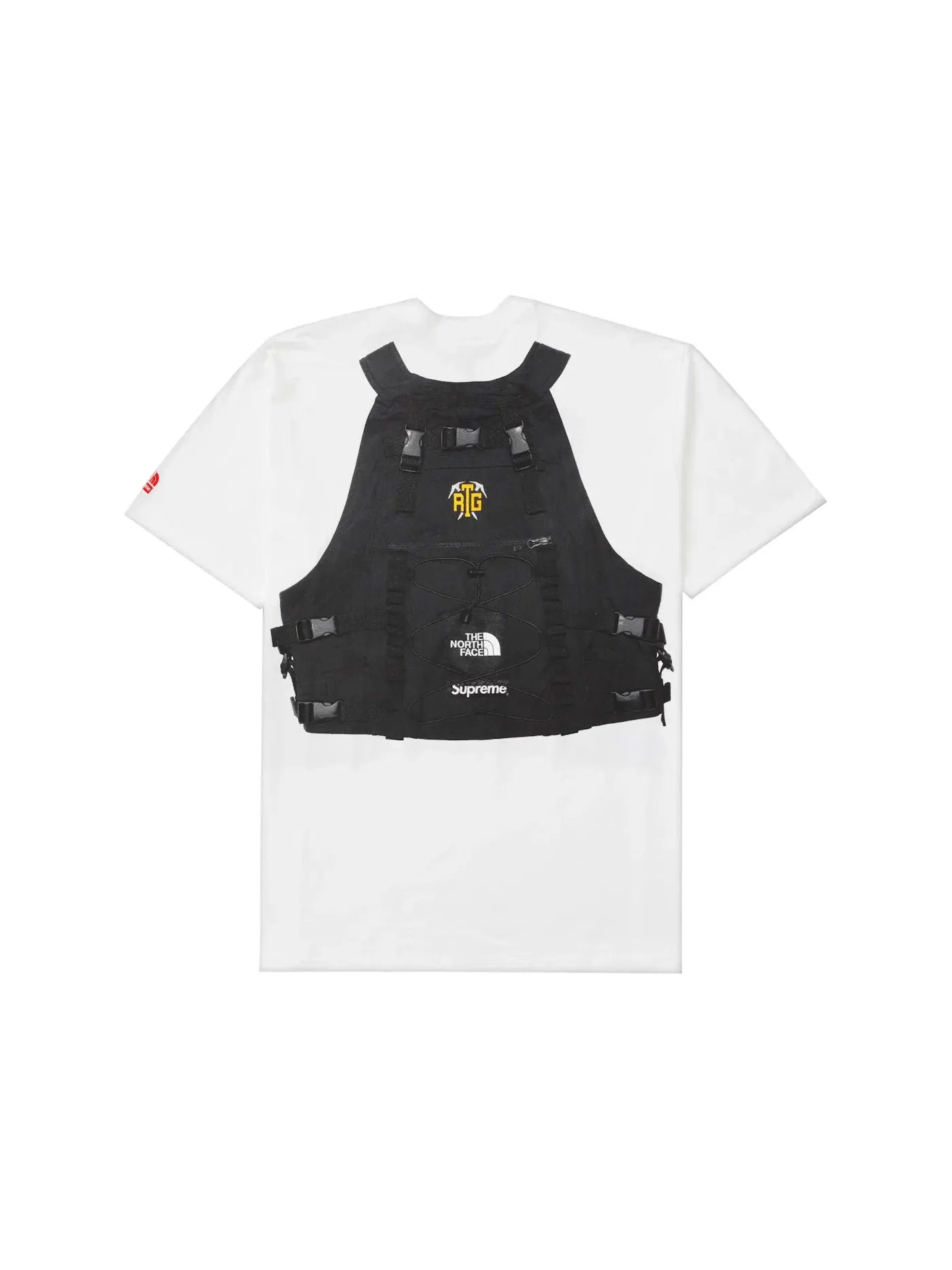 Мужская футболка с принтом RTG Tee Supreme — изображение 2 из 2, белый