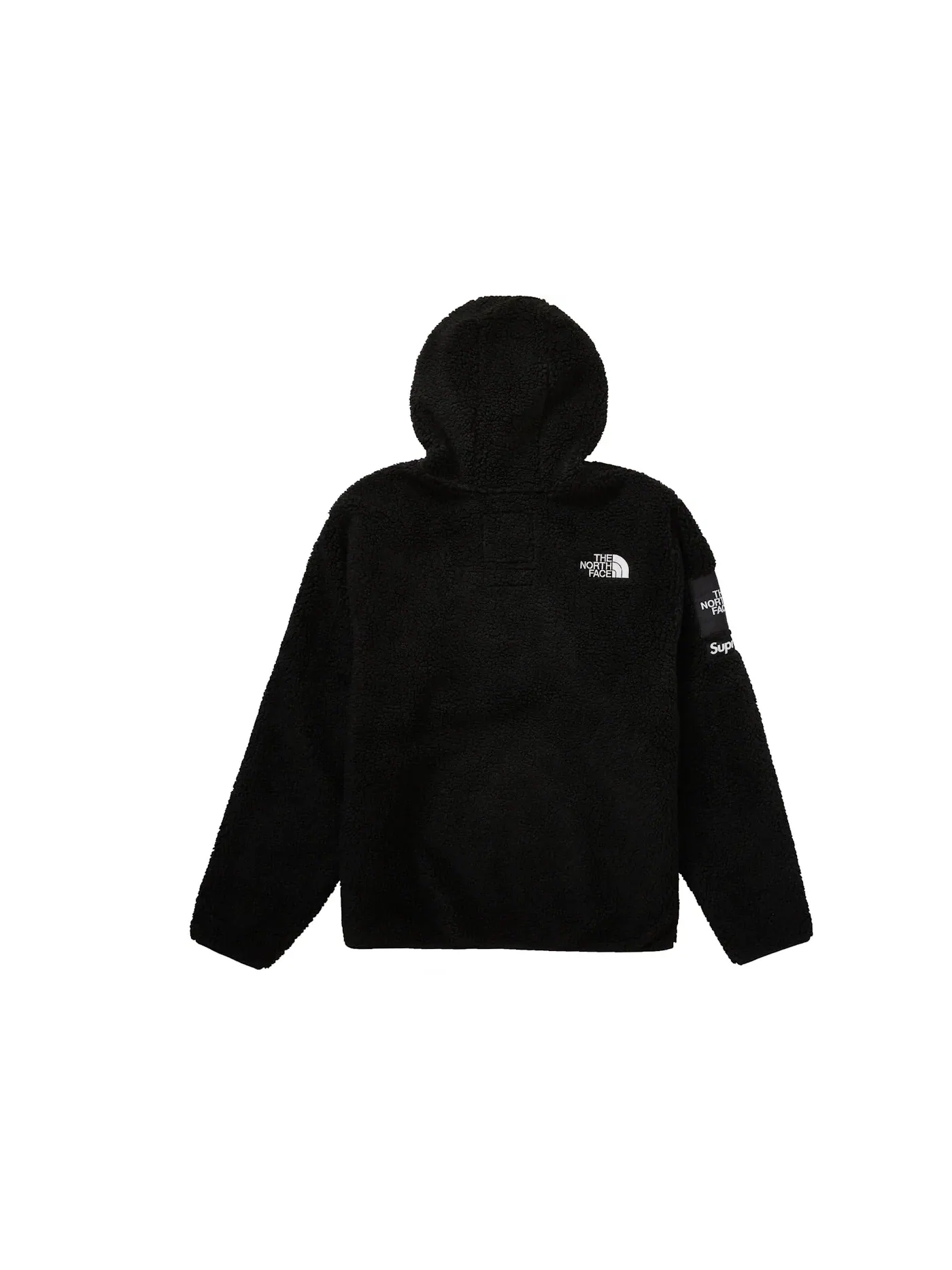 Мужская куртка-флис с принтом Fleece Jacket Supreme — изображение 3 из 3, черный