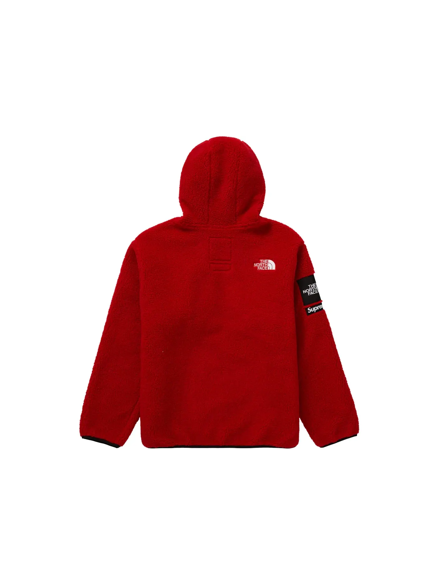 Мужская флисовая куртка с принтом Fleece Jacket Supreme — изображение 3 из 3, красный