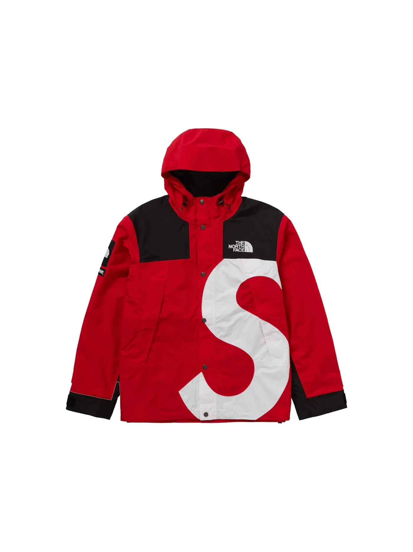 Мужская куртка с принтом Mountain Jacket Supreme — изображение 1 из 3, красный