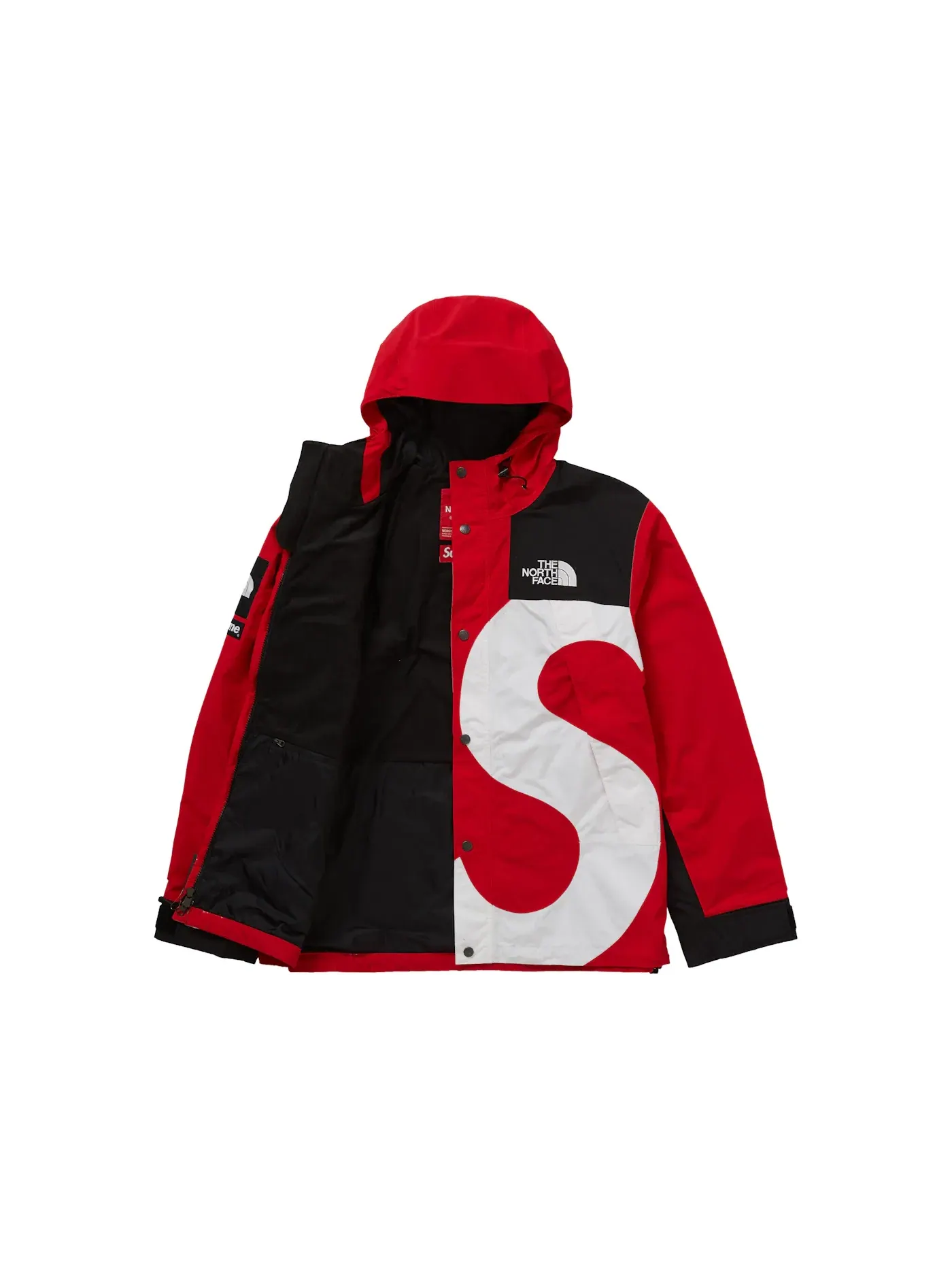 Мужская куртка с принтом Mountain Jacket Supreme — изображение 2 из 3, красный
