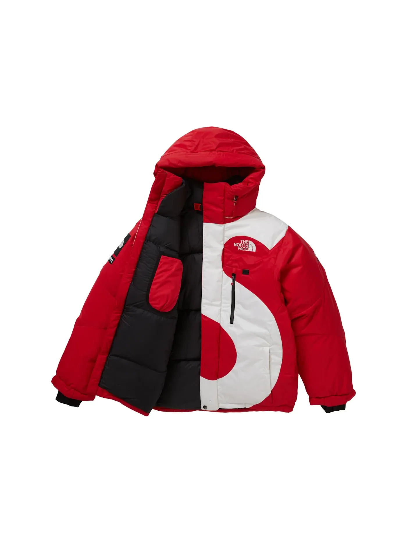 Мужская куртка-парка с принтом Himalayan Parka Supreme — изображение 2 из 3, красный