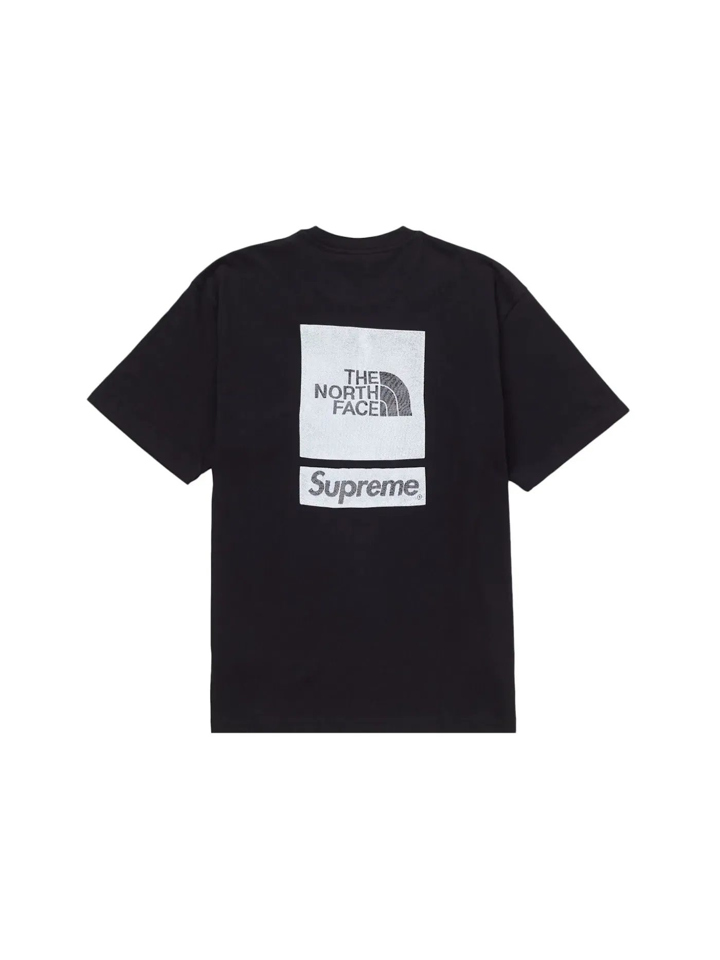 Мужская футболка с принтом Supreme The North Face Top — изображение 1 из 2, черный