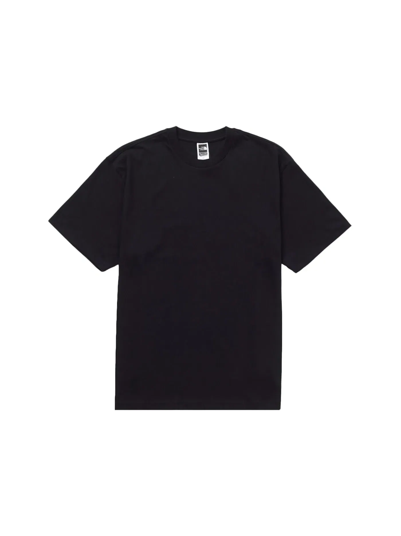 Мужская футболка с принтом Supreme The North Face Top — изображение 2 из 2, черный