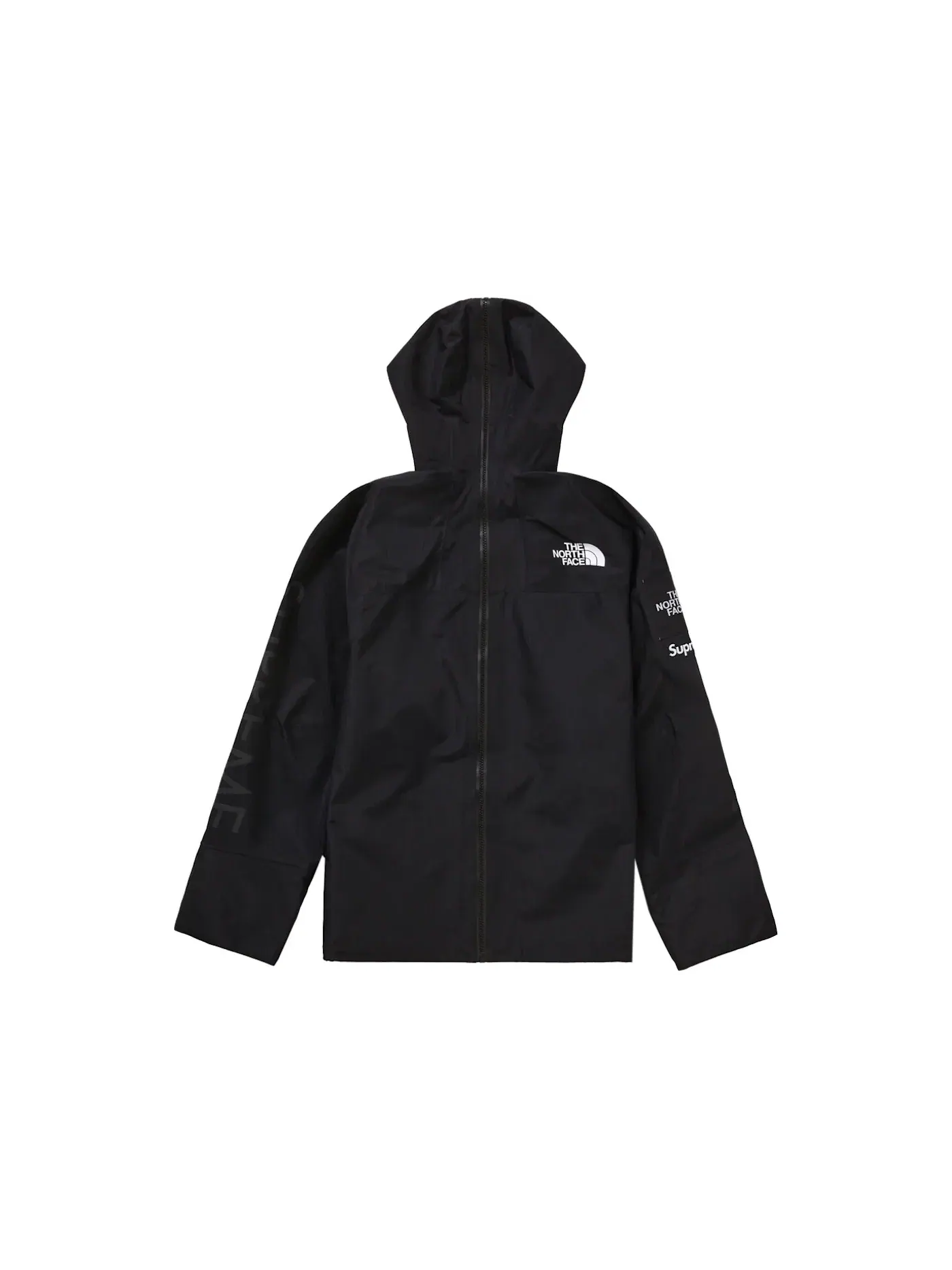 Мужская куртка с принтом Split Taped Seam Shell Jacket Supreme — изображение 1 из 3, черный