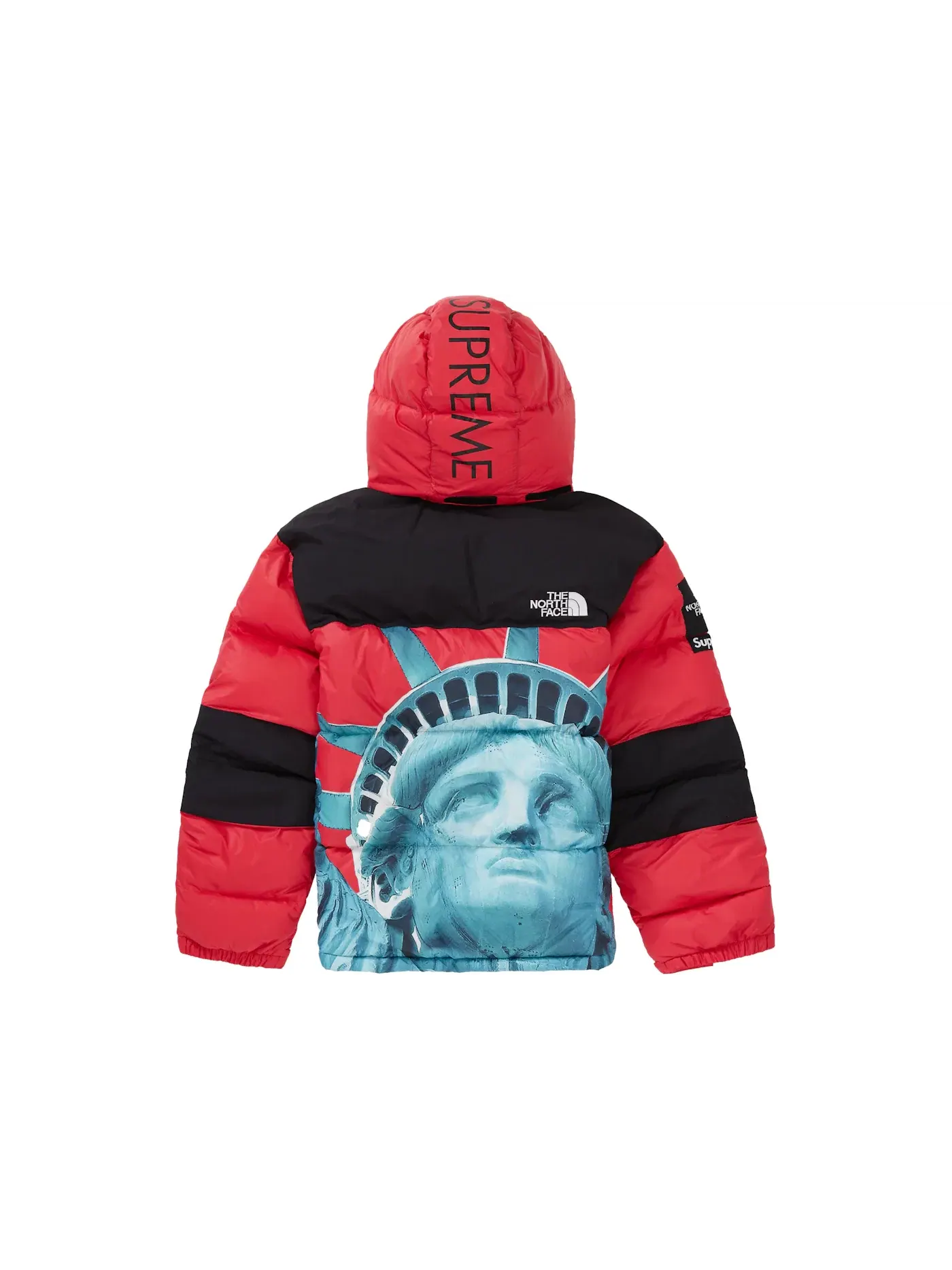 Мужская куртка Балторо с принтом Liberty Supreme x The North Face — изображение 3 из 3, красный