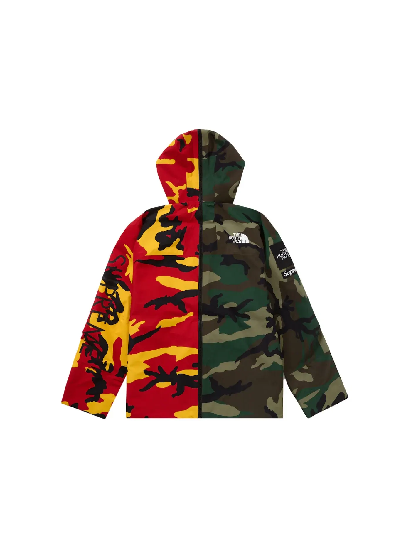 Мужская куртка с принтом Split Taped Seam Shell Jacket Supreme — изображение 3 из 3, камуфляж