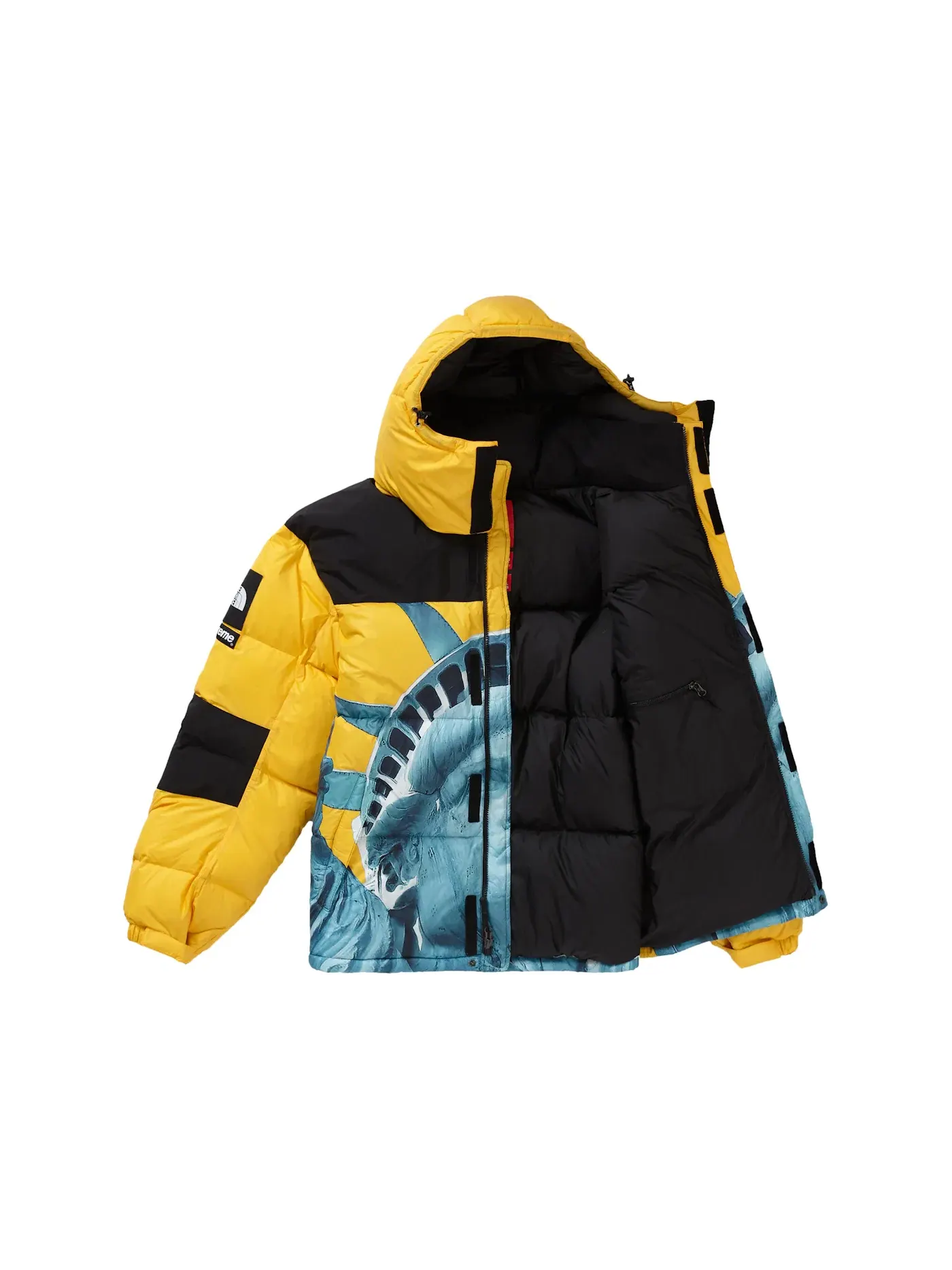 Мужская куртка с принтом Baltoro Jacket Supreme — изображение 2 из 3, желтый