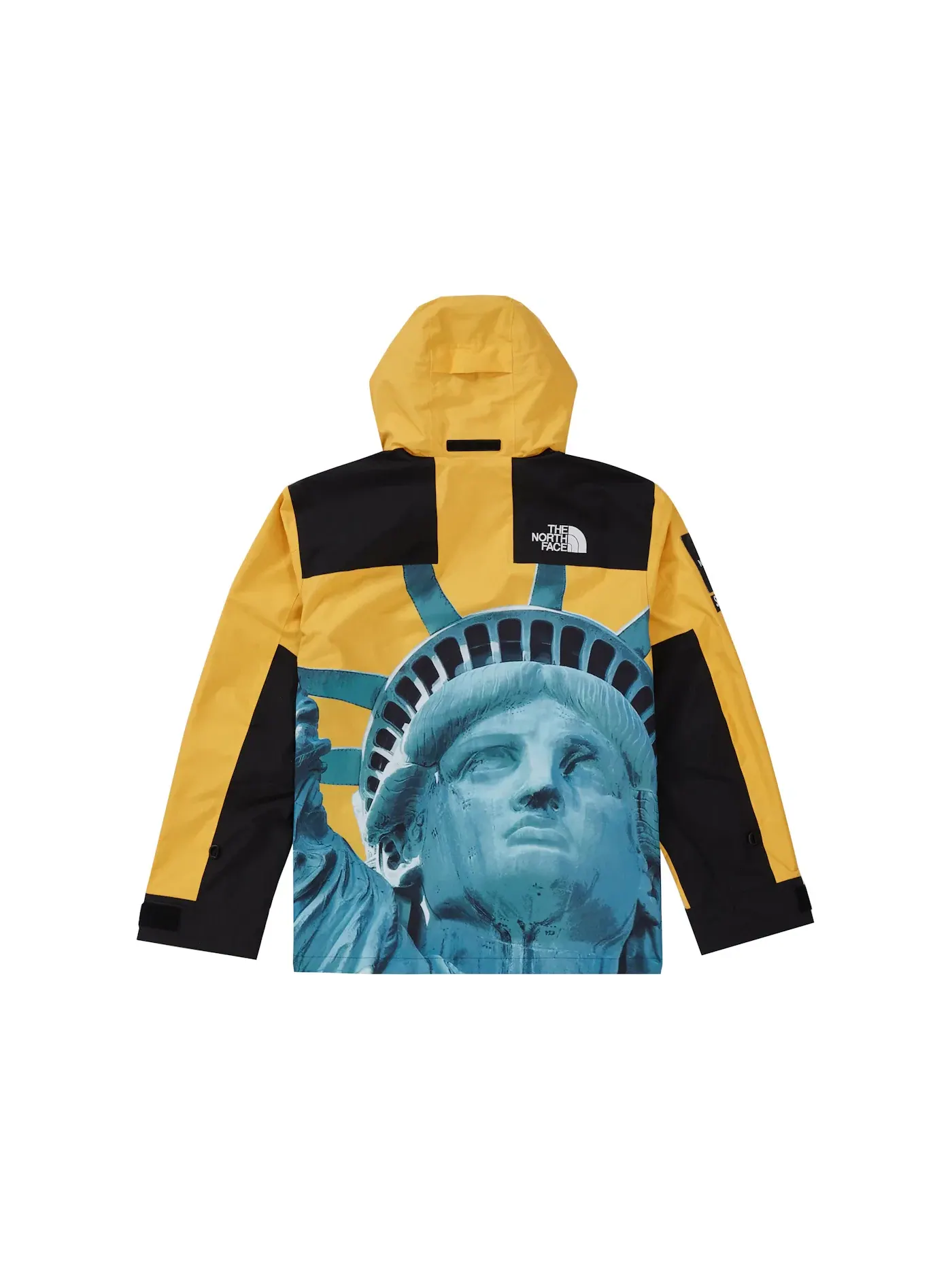 Мужская куртка с принтом Статуи Свободы Supreme The North Face — изображение 3 из 3, желтый