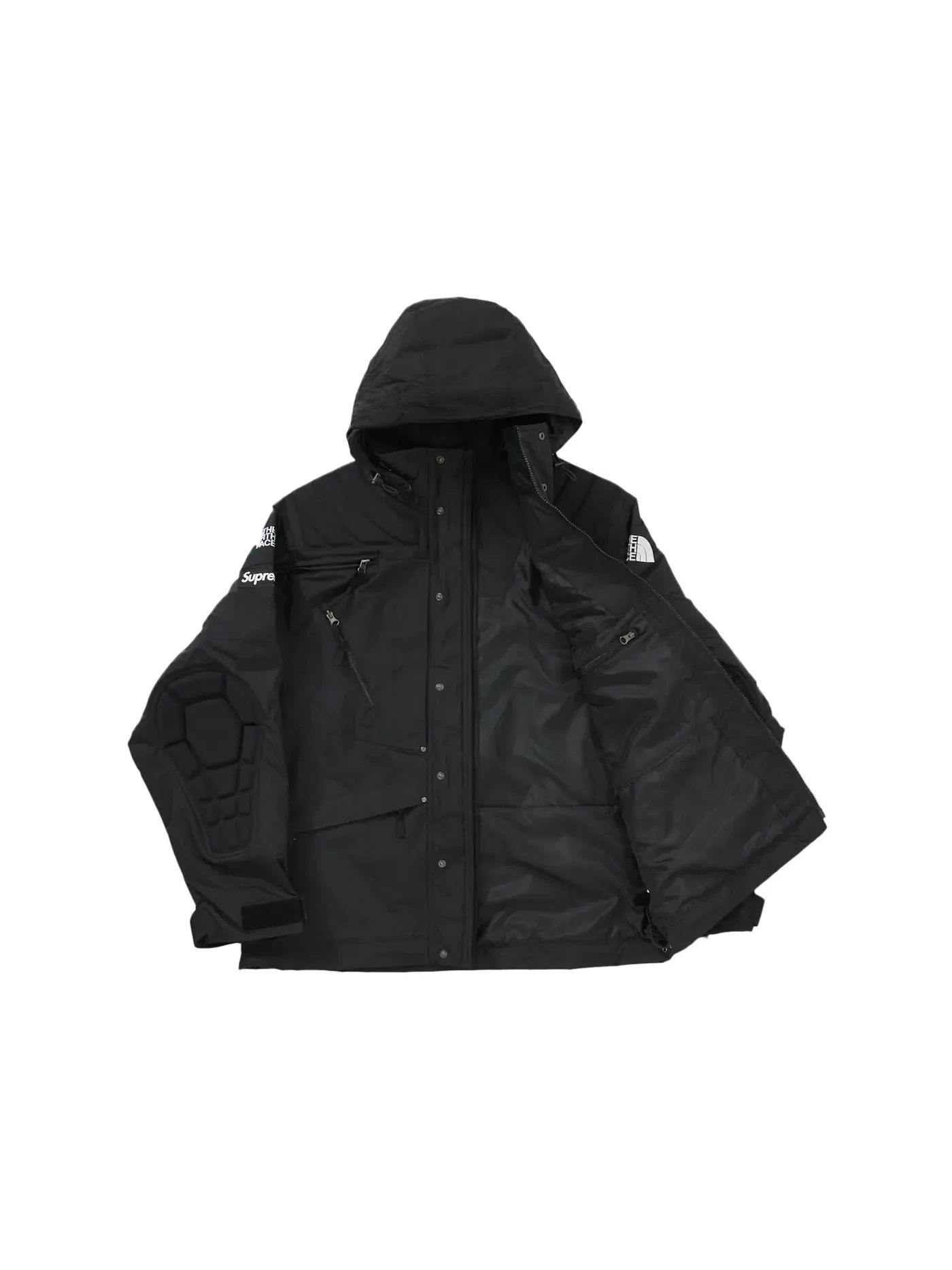 Мужская куртка с принтом Steep Tech Apogee Jacket (FW22) Supreme — изображение 2 из 3, черный