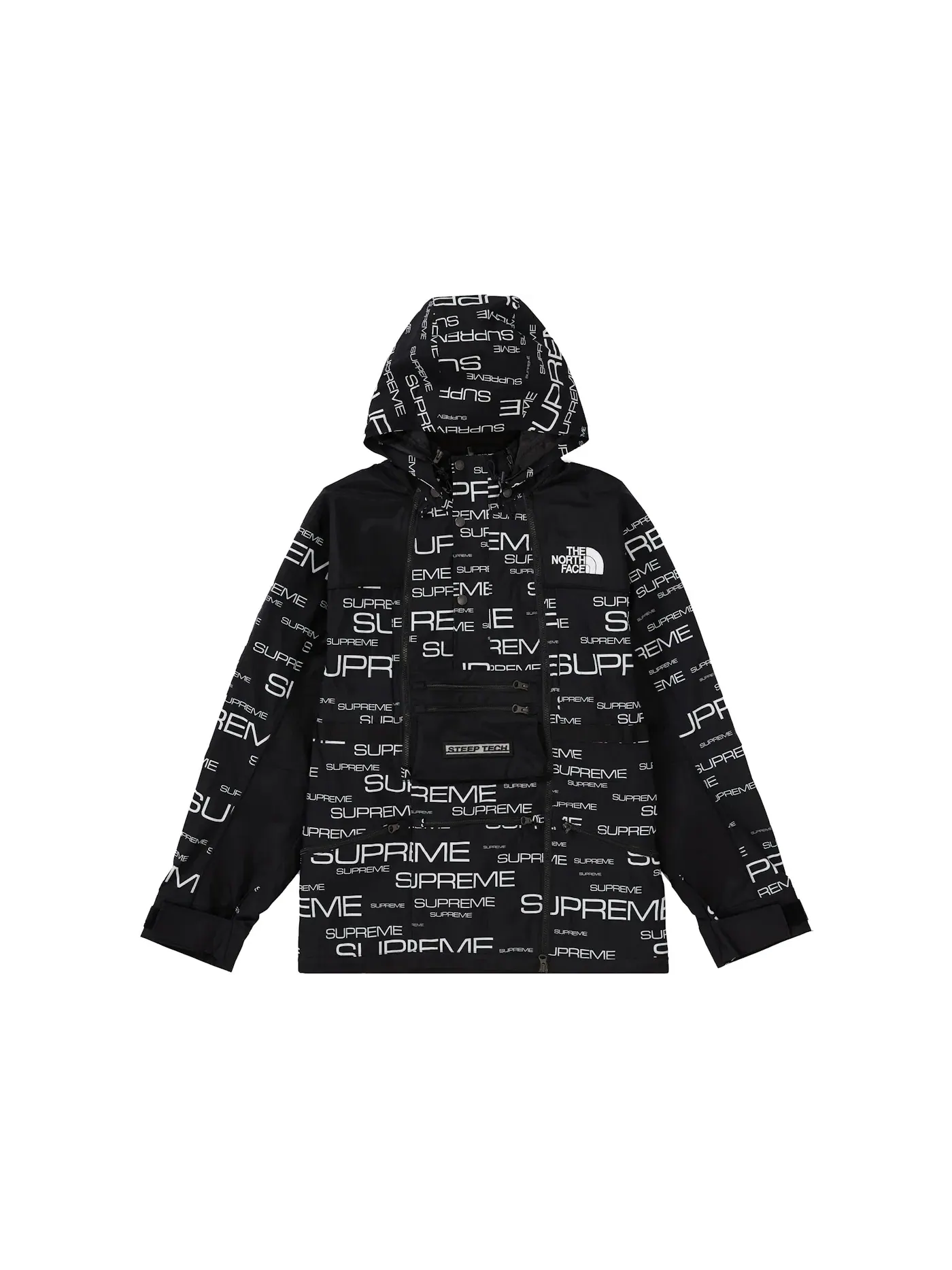 Мужская куртка с принтом Steep Tech Apogee Jacket Supreme — изображение 1 из 3, черный
