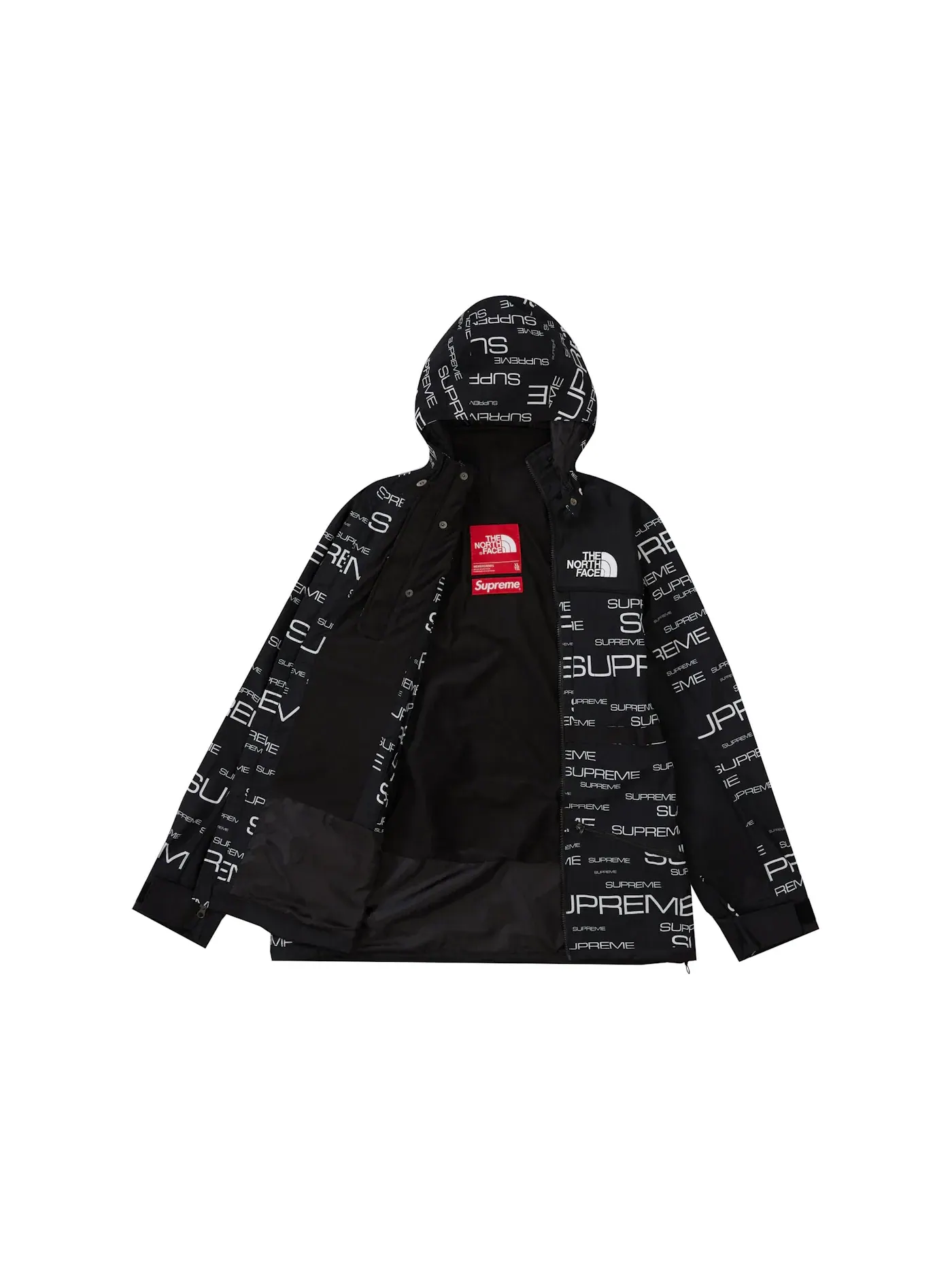 Мужская куртка с принтом Steep Tech Apogee Jacket Supreme — изображение 2 из 3, черный