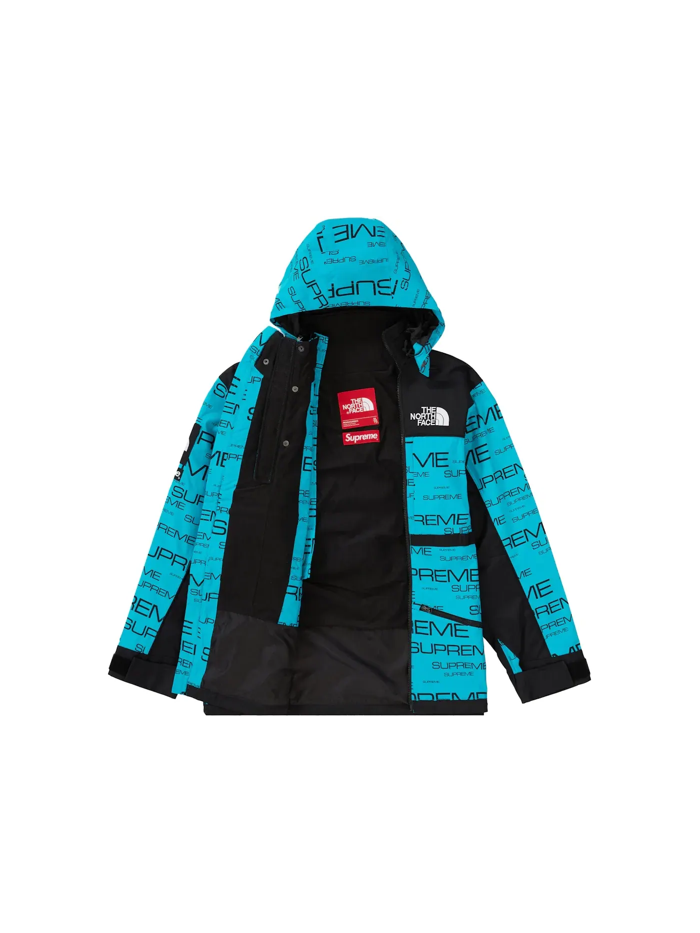 Мужская куртка Steep Tech Apogee Jacket Supreme — изображение 2 из 3, бирюзовый