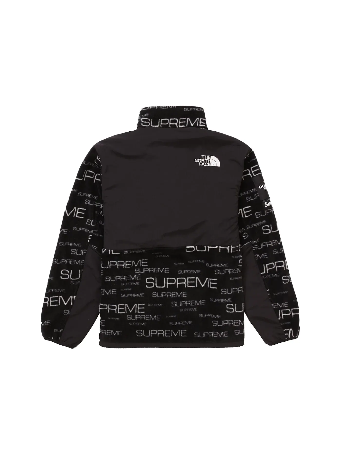 Мужская куртка с принтом Steep Tech Fleece Supreme — изображение 3 из 3, черный