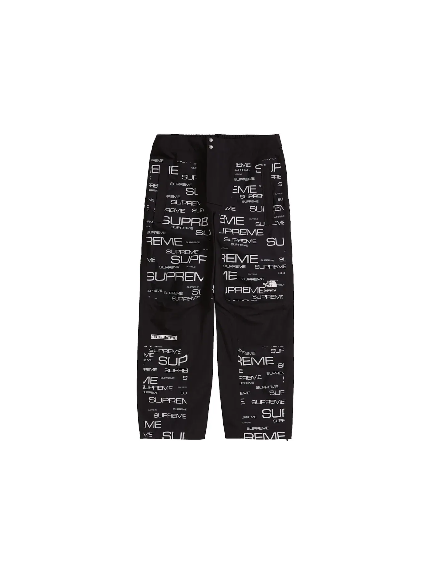 Мужские штаны с принтом Steep Tech Pant Supreme — изображение 1 из 2, черный