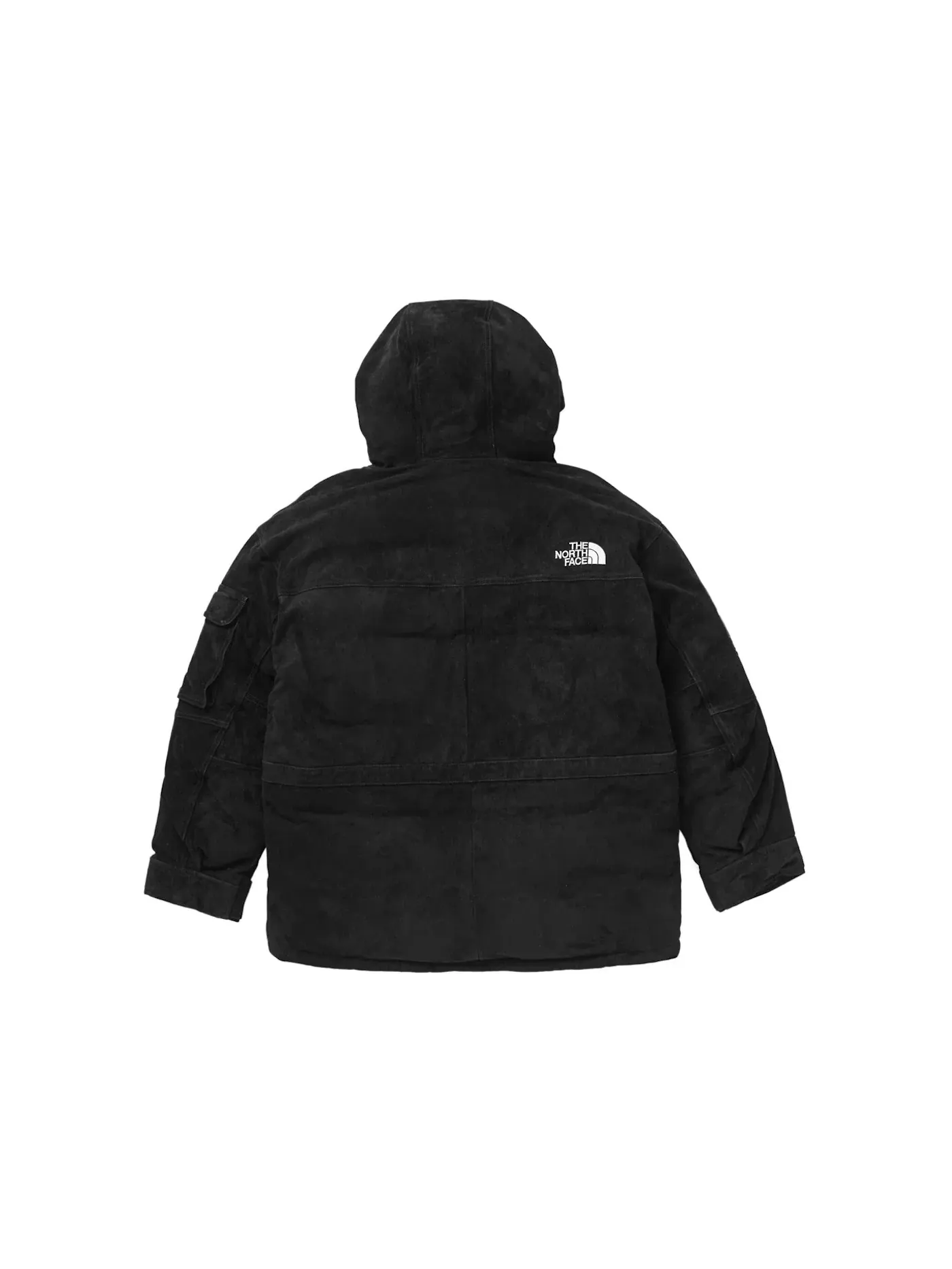 Мужское пальто из замши с наполнителем 600 Fill Down Parka Supreme — изображение 4 из 5, черный