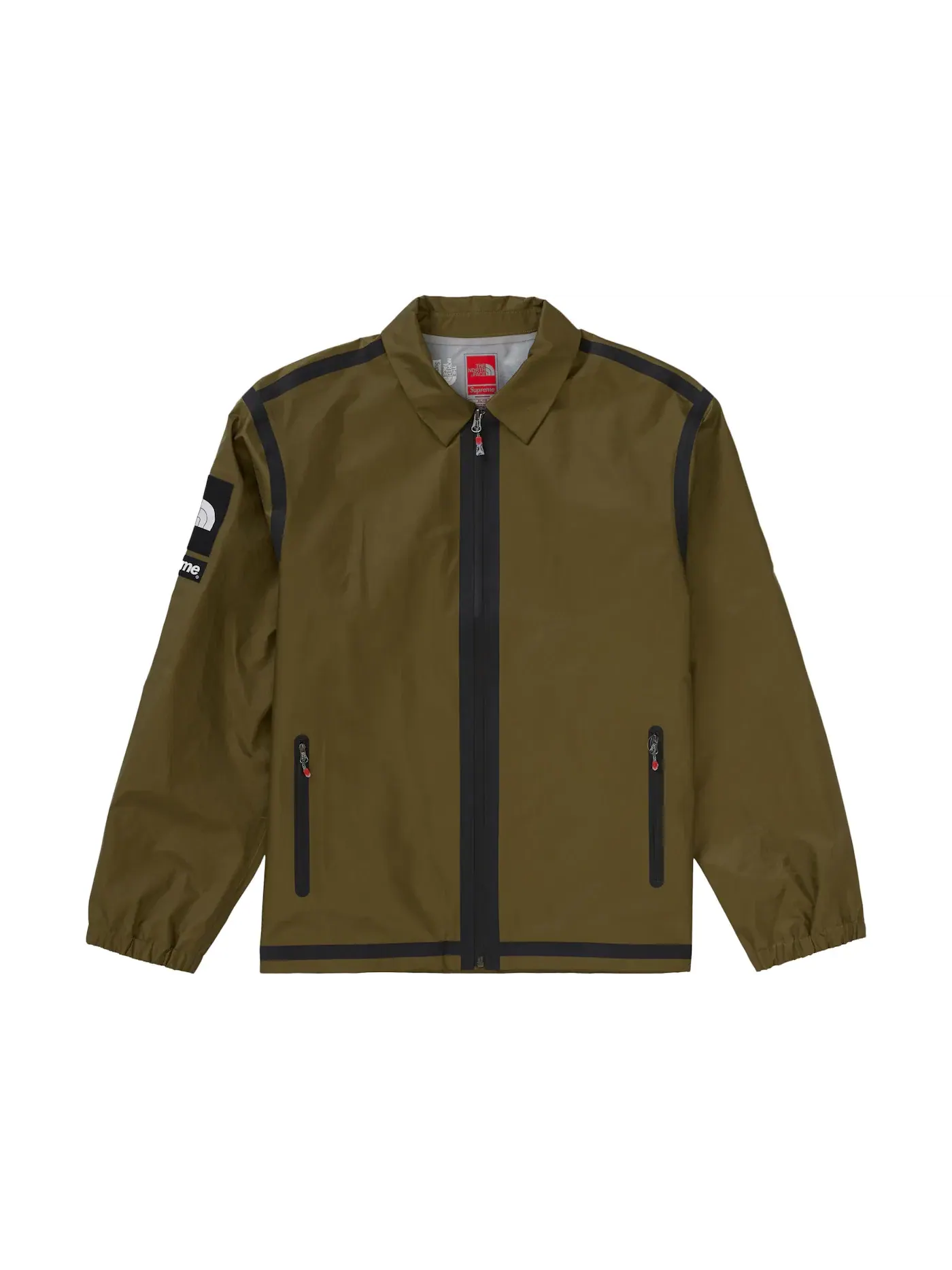Мужская ветровка с контрастной проклейкой швов Summit Series Outer Tape Seam Coaches Jacket Supreme — изображение 1 из 3