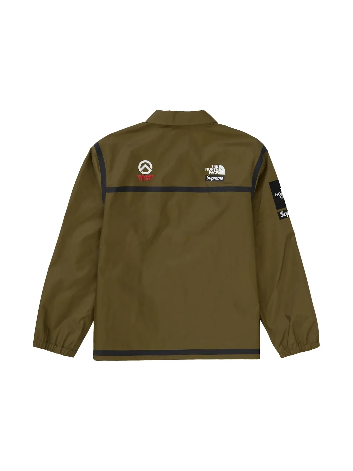 Мужская ветровка с контрастной проклейкой швов Summit Series Outer Tape Seam Coaches Jacket Supreme — изображение 3 из 3