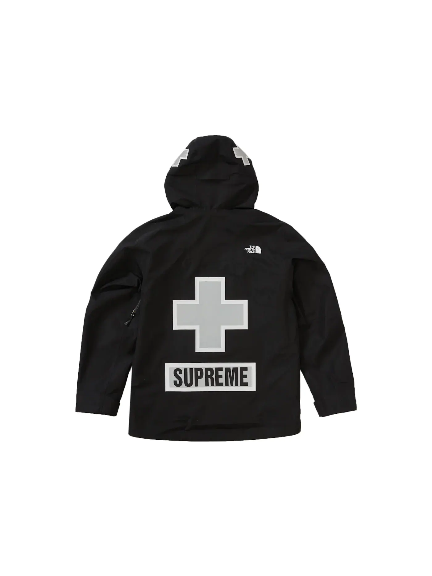 Мужская куртка с принтом Summit Series Rescue Mountain Pro Supreme, The North Face — изображение 3 из 3, черный