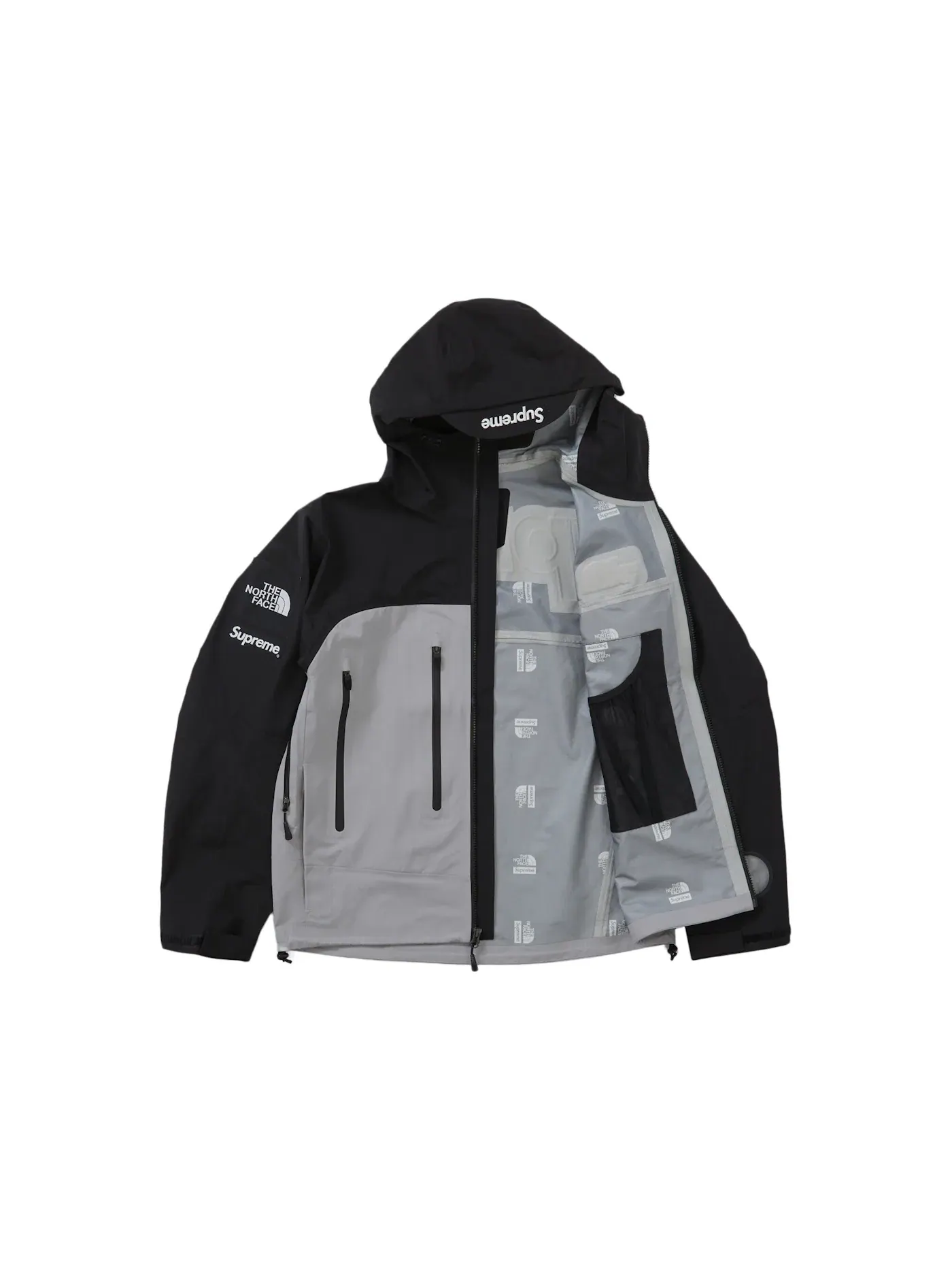Мужская куртка из нейлона с проклеенными швами Jacket Supreme — изображение 2 из 3, серый