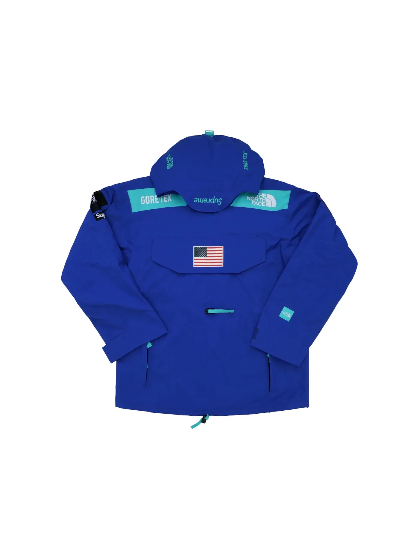 Мужская куртка-пуловер с принтом Trans Antarctica Expedition Supreme, The North Face — изображение 1 из 1, королевский