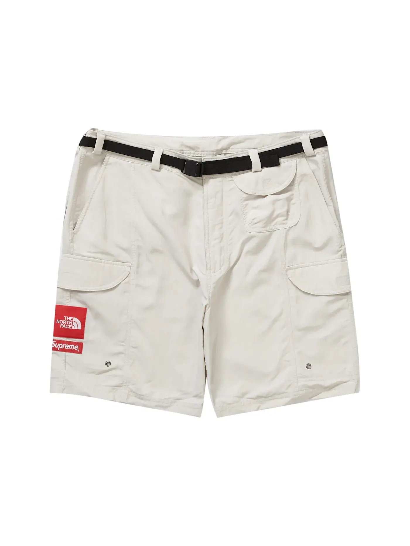 Мужские шорты с поясом Supreme The North Face Trekking Packable Belted Short — изображение 1 из 2, серый