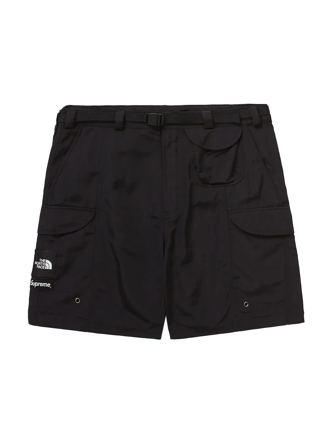 Мужские шорты с поясом Supreme The North Face — изображение 1 из 2, черный