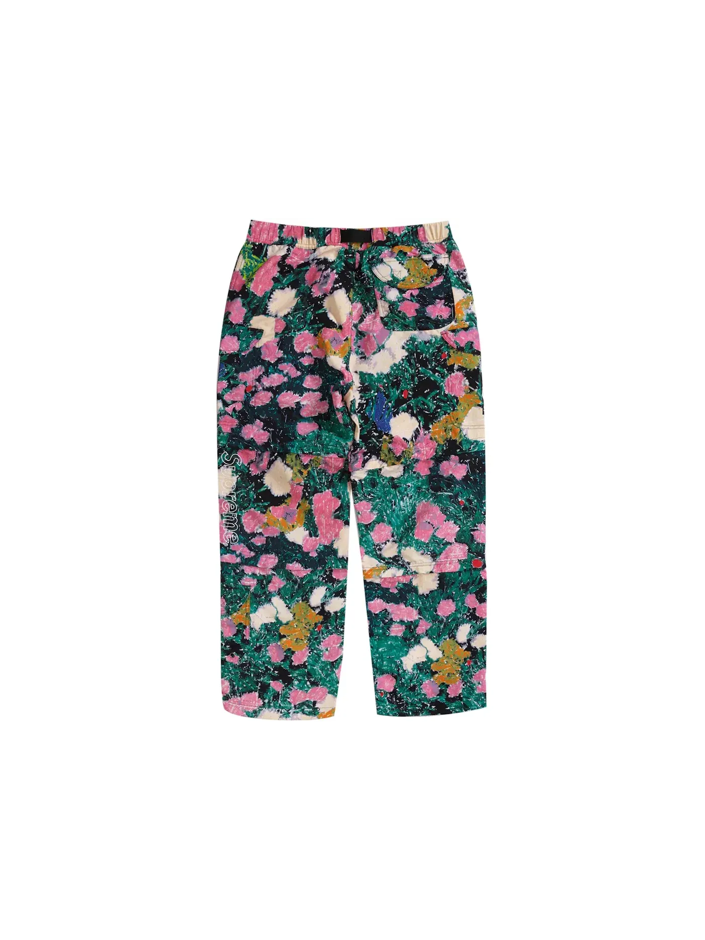 Мужские штаны с принтом Supreme The North Face Trekking Zip-Off Belted Pant, Flowers — изображение 2 из 3