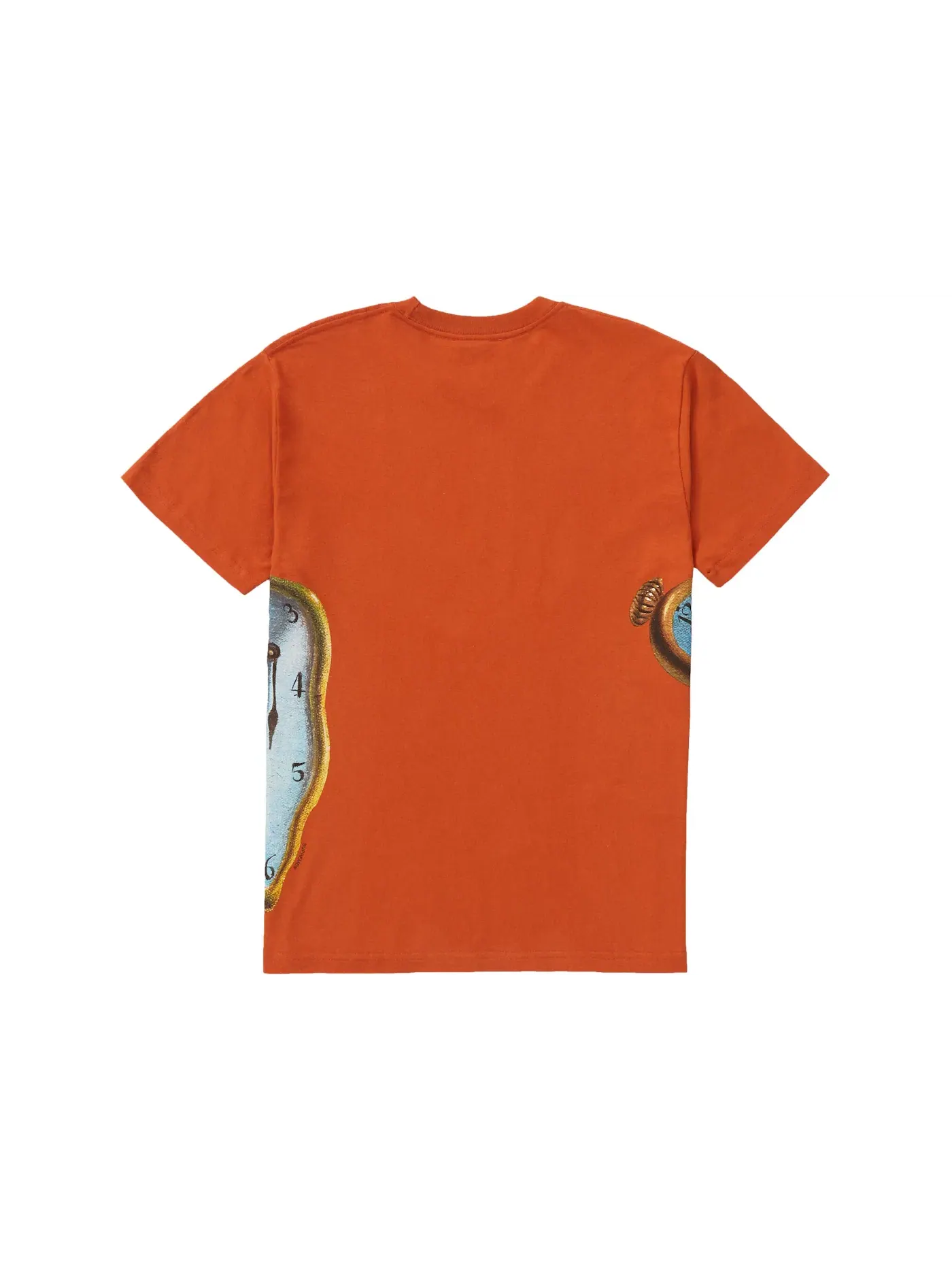 Мужская футболка с принтом Supreme The Persistence Of Memory Tee — изображение 2 из 2, красный