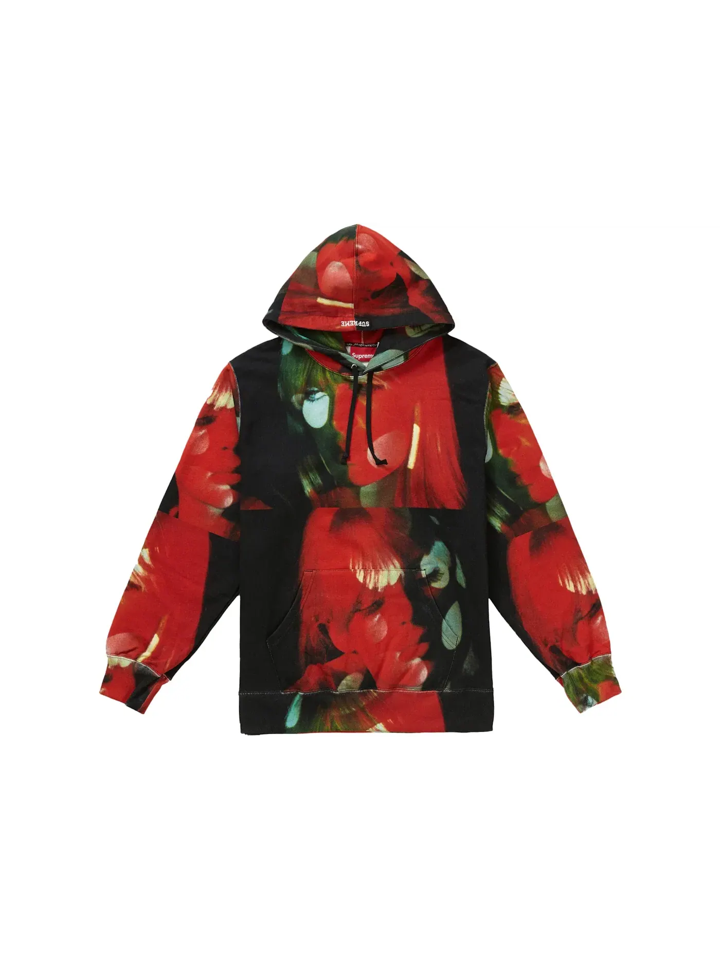Мужская худи с принтом The Velvet Underground Nico Hooded Sweatshirt Supreme — изображение 1 из 1, мульти