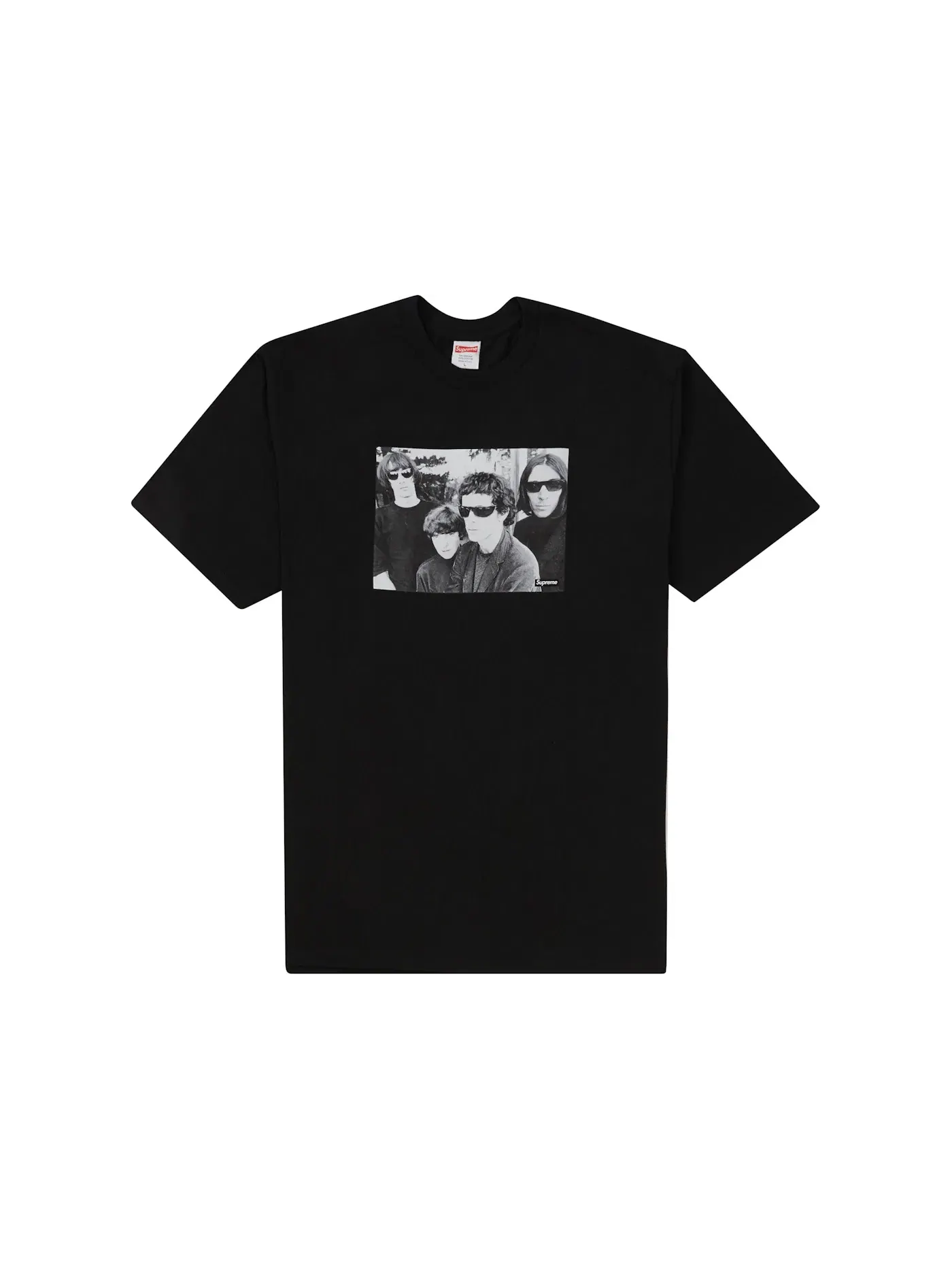 Мужская футболка с принтом Supreme The Velvet Underground Tee — изображение 1 из 2, черный