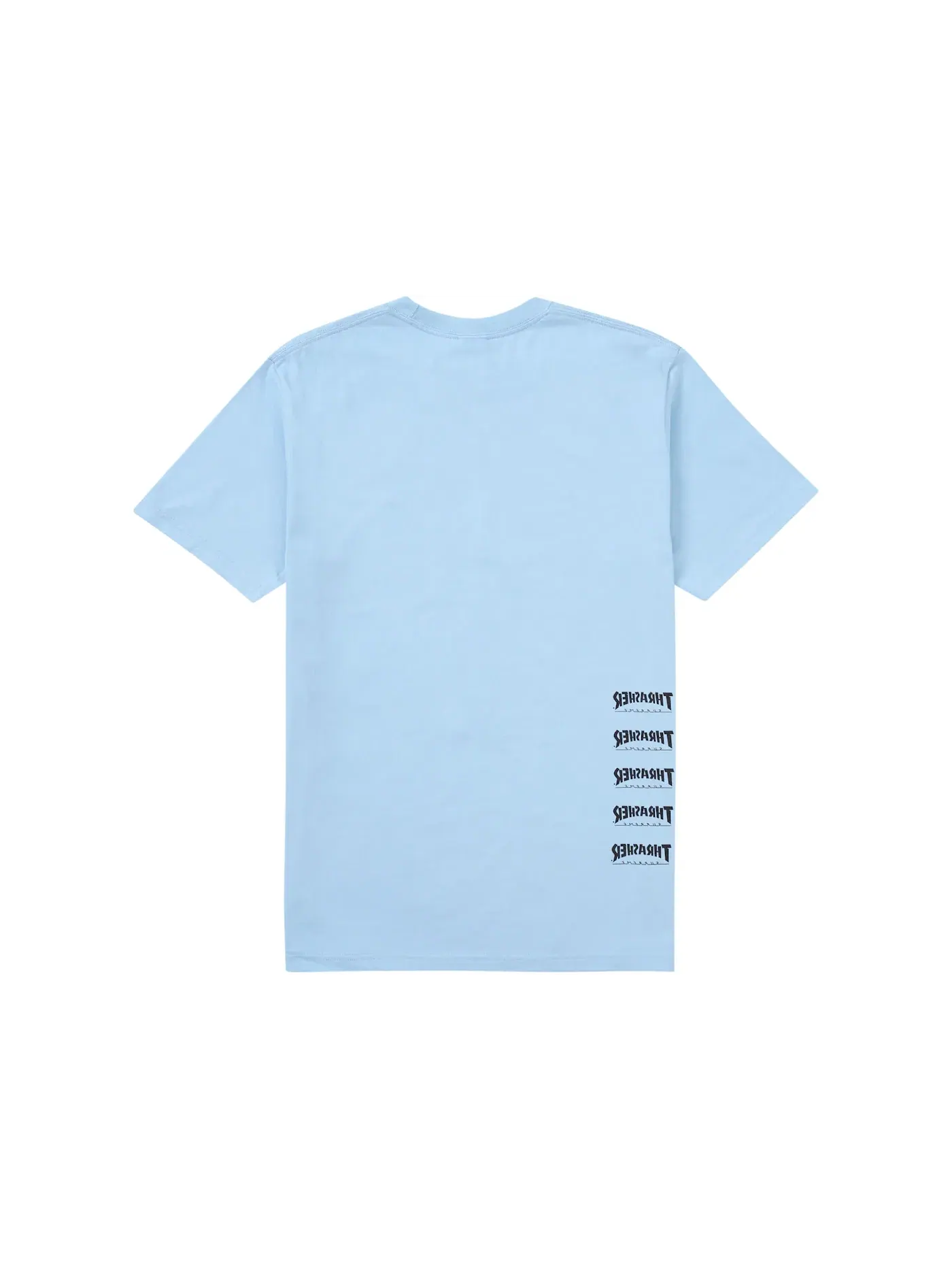 Мужская футболка с принтом Supreme Thrasher Back Tail Tee — изображение 2 из 2, синий
