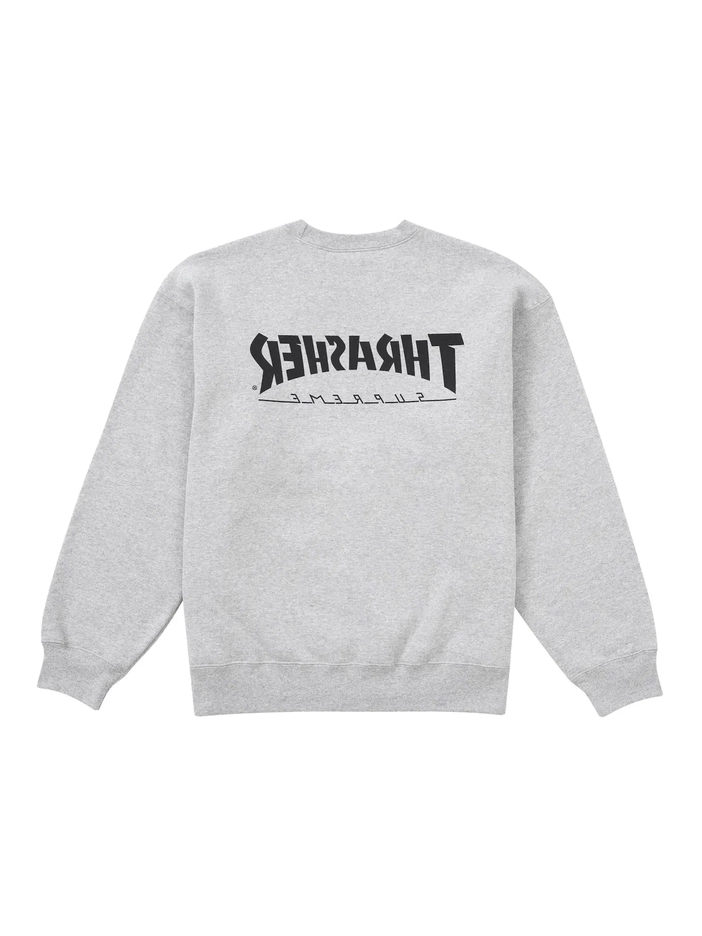 Мужской свитшот Supreme Crewneck — изображение 2 из 2, серый