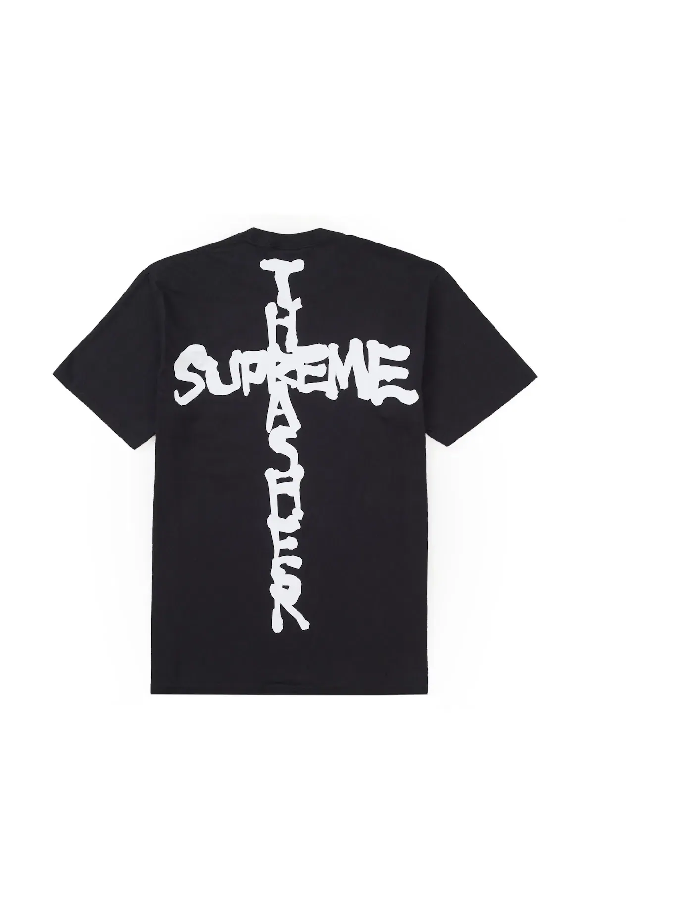 Мужская футболка с принтом Supreme Thrasher Cross Tee — изображение 1 из 2, черный