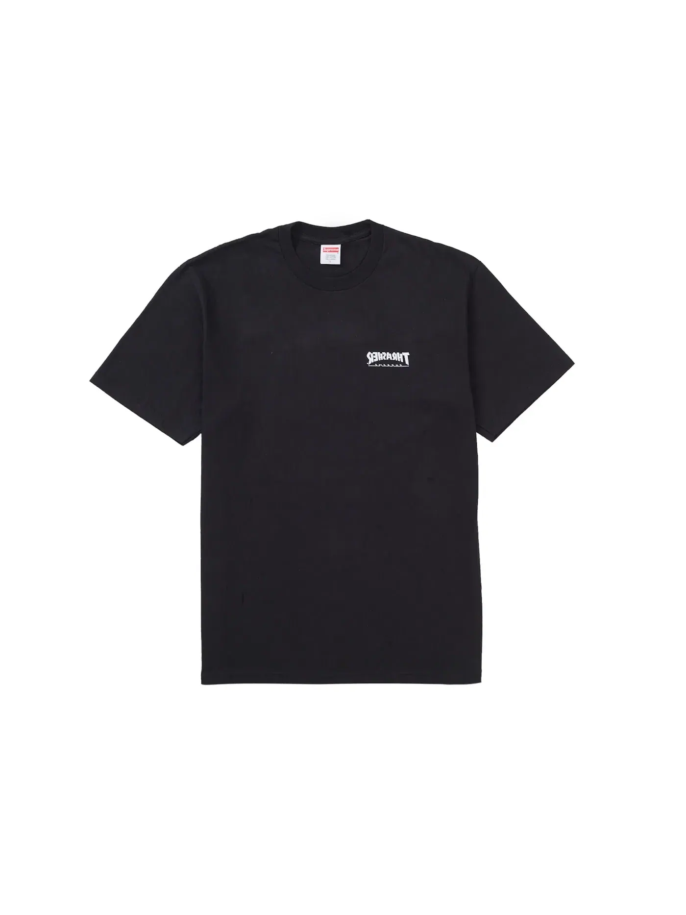 Мужская футболка с принтом Supreme Thrasher Cross Tee — изображение 2 из 2, черный