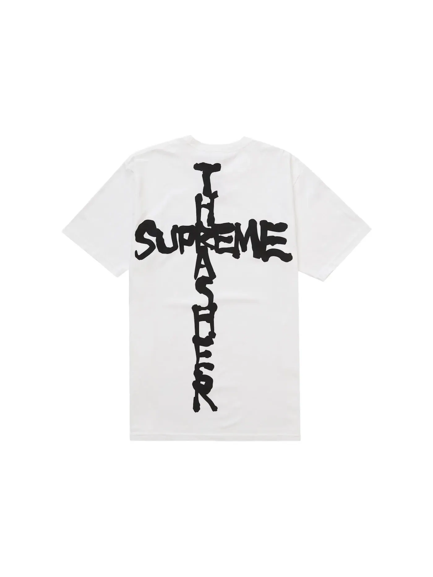 Мужская футболка с принтом Supreme Thrasher Cross Tee — изображение 1 из 2, белый