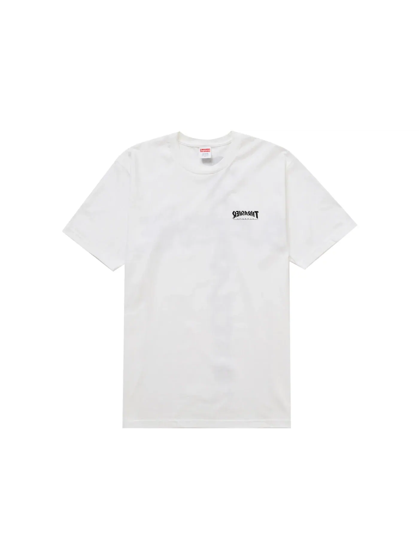 Мужская футболка с принтом Supreme Thrasher Cross Tee — изображение 2 из 2, белый
