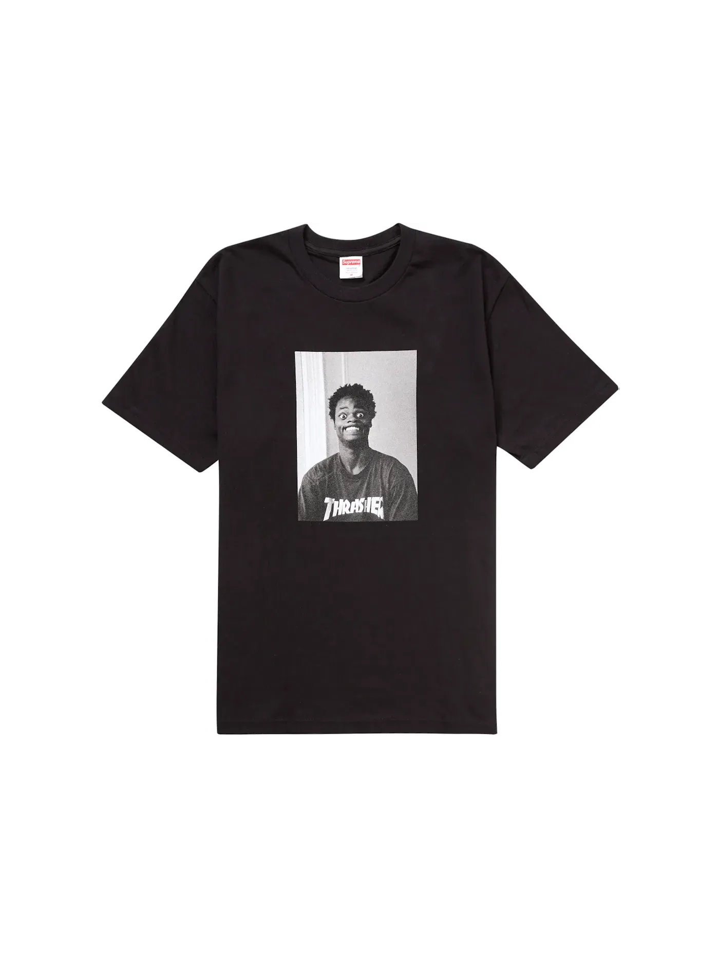 Мужская футболка Supreme Thrasher Harold Tee — изображение 1 из 2, черный