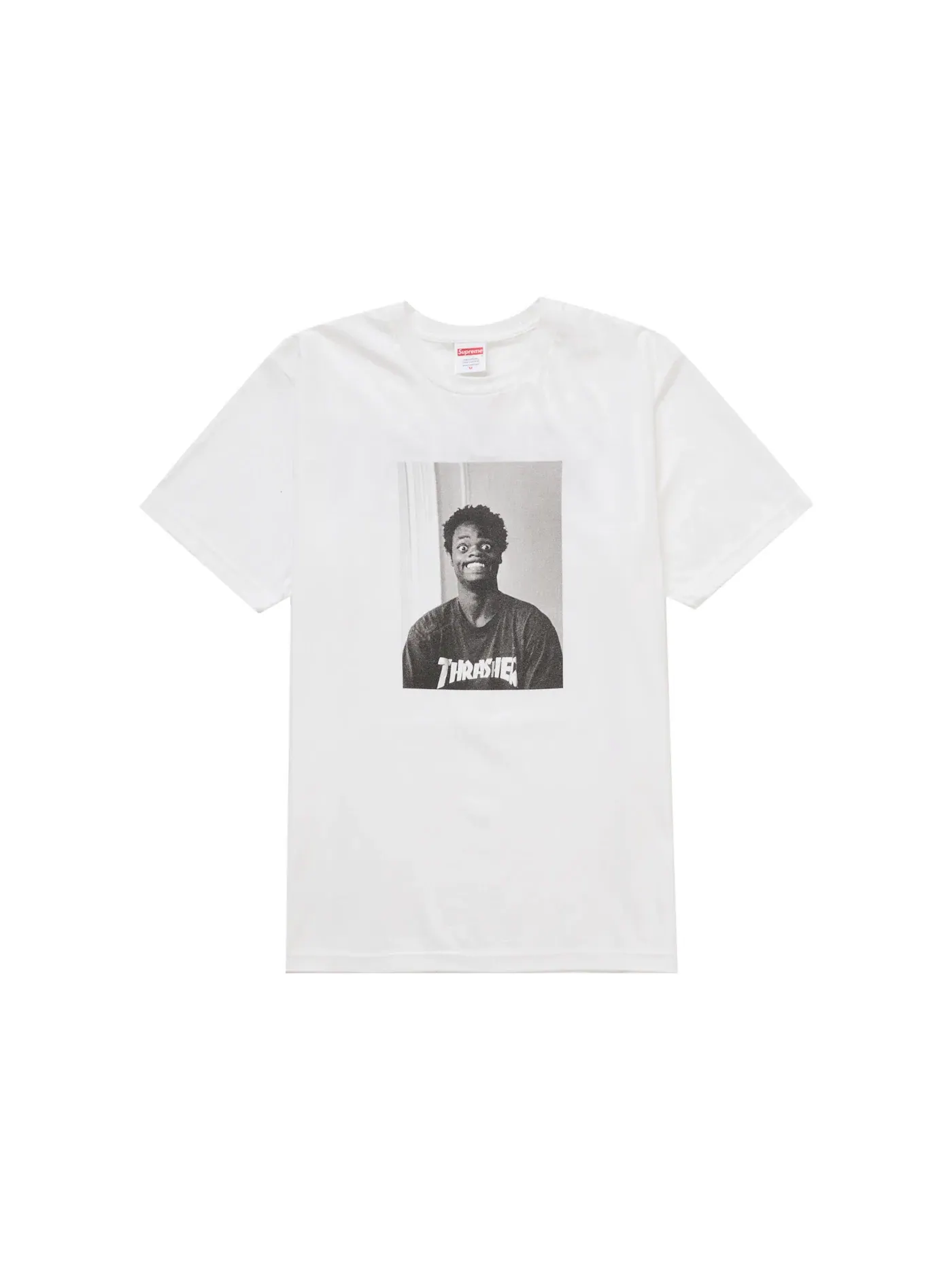 Мужская футболка с принтом Supreme Thrasher Harold — изображение 1 из 2, белый