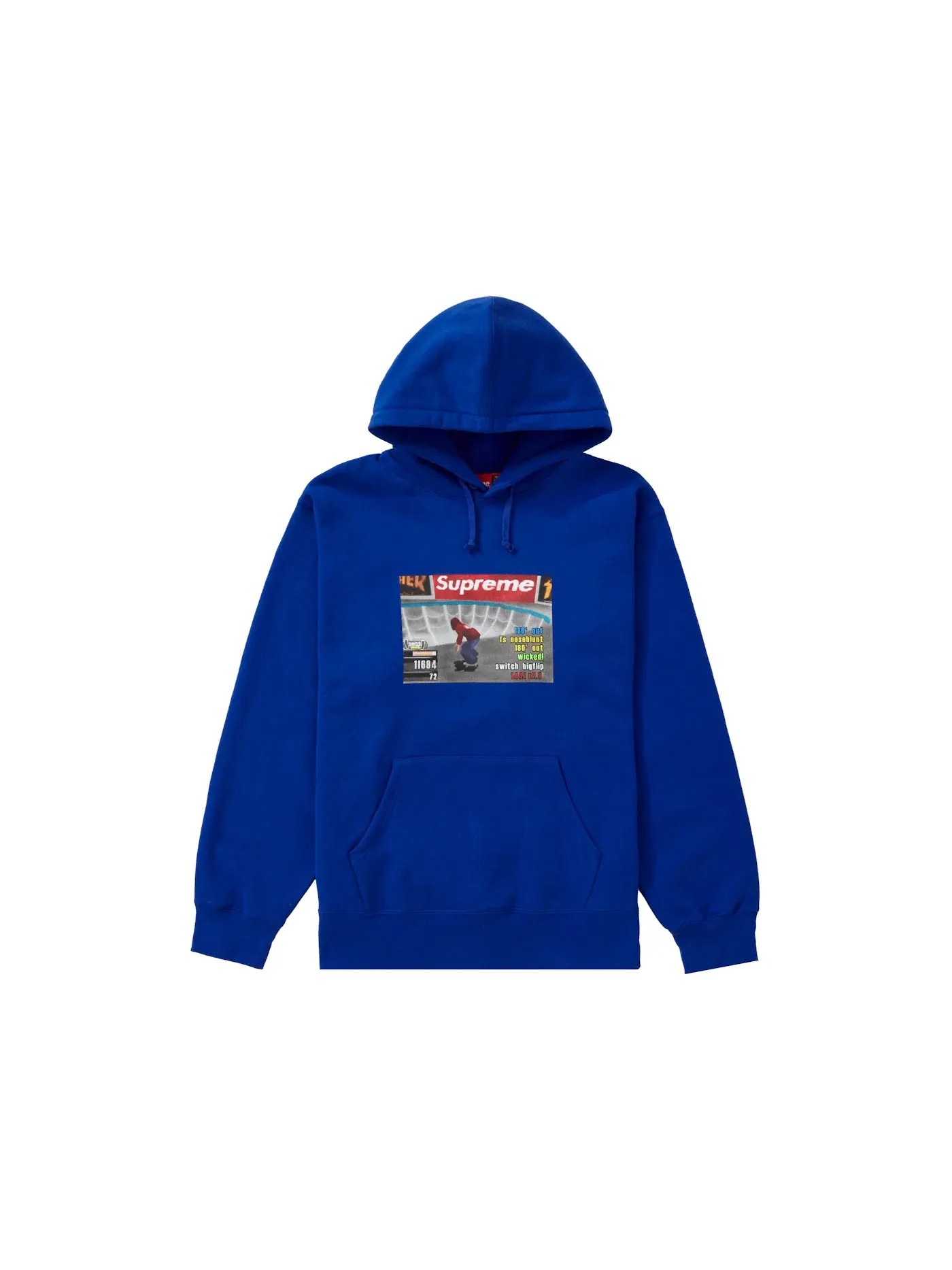 Мужская худи с капюшоном Supreme Thrasher — изображение 1 из 2, королевский
