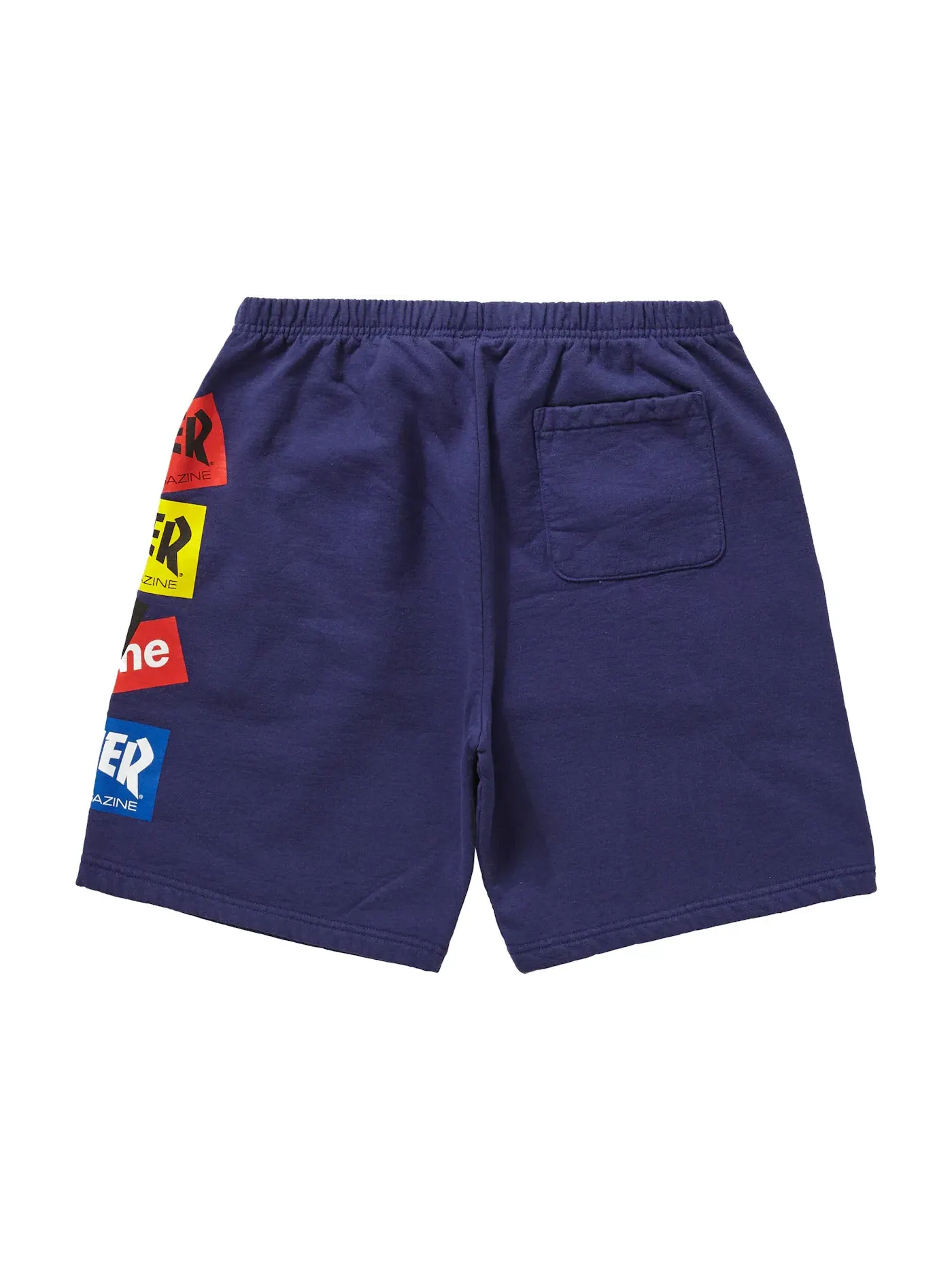Мужские шорты с принтом Sweatshort Supreme — изображение 2 из 2, темно-синий