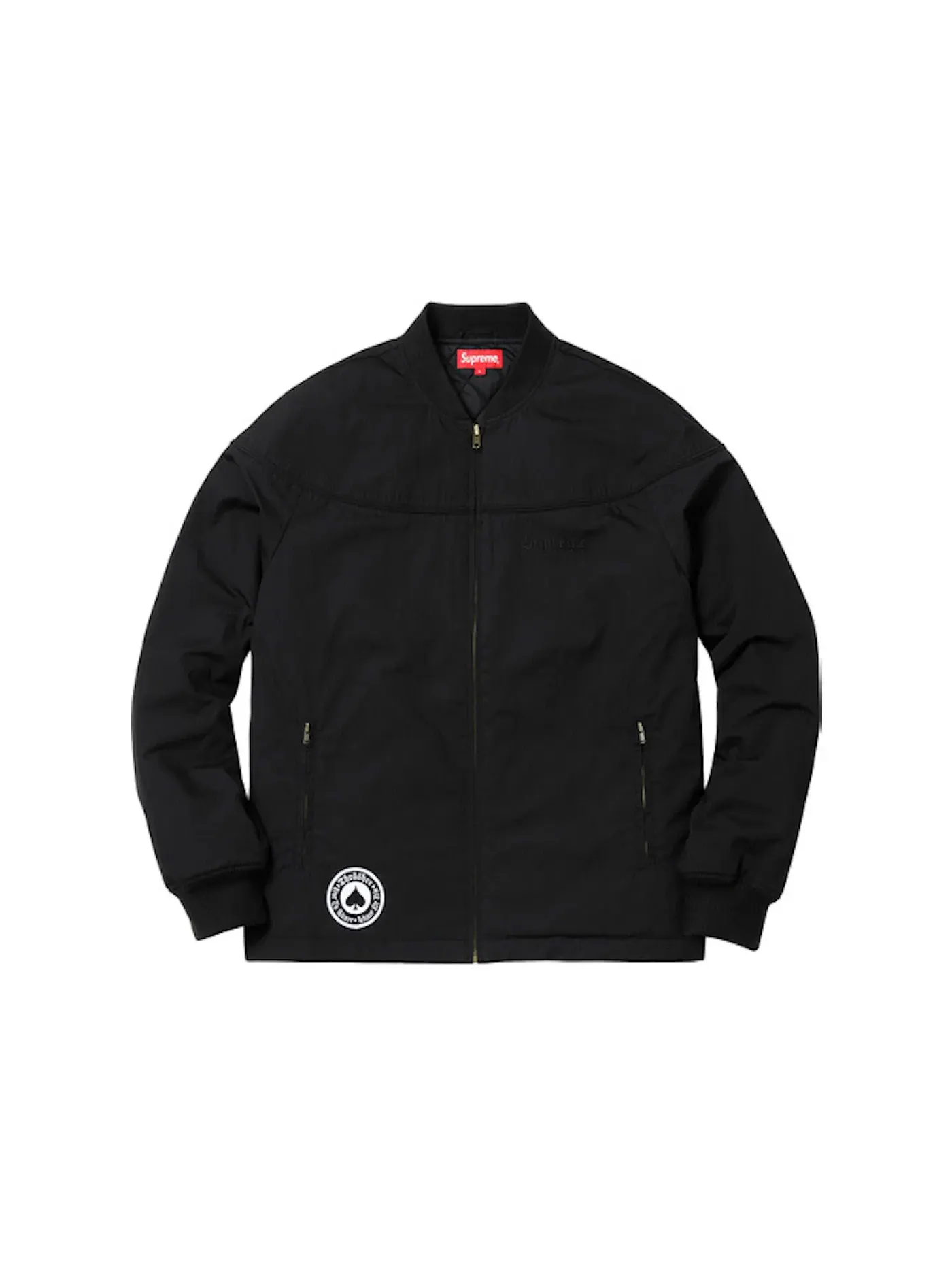 Мужская куртка из поплина с принтом Thrasher Supreme — изображение 1 из 2, черный